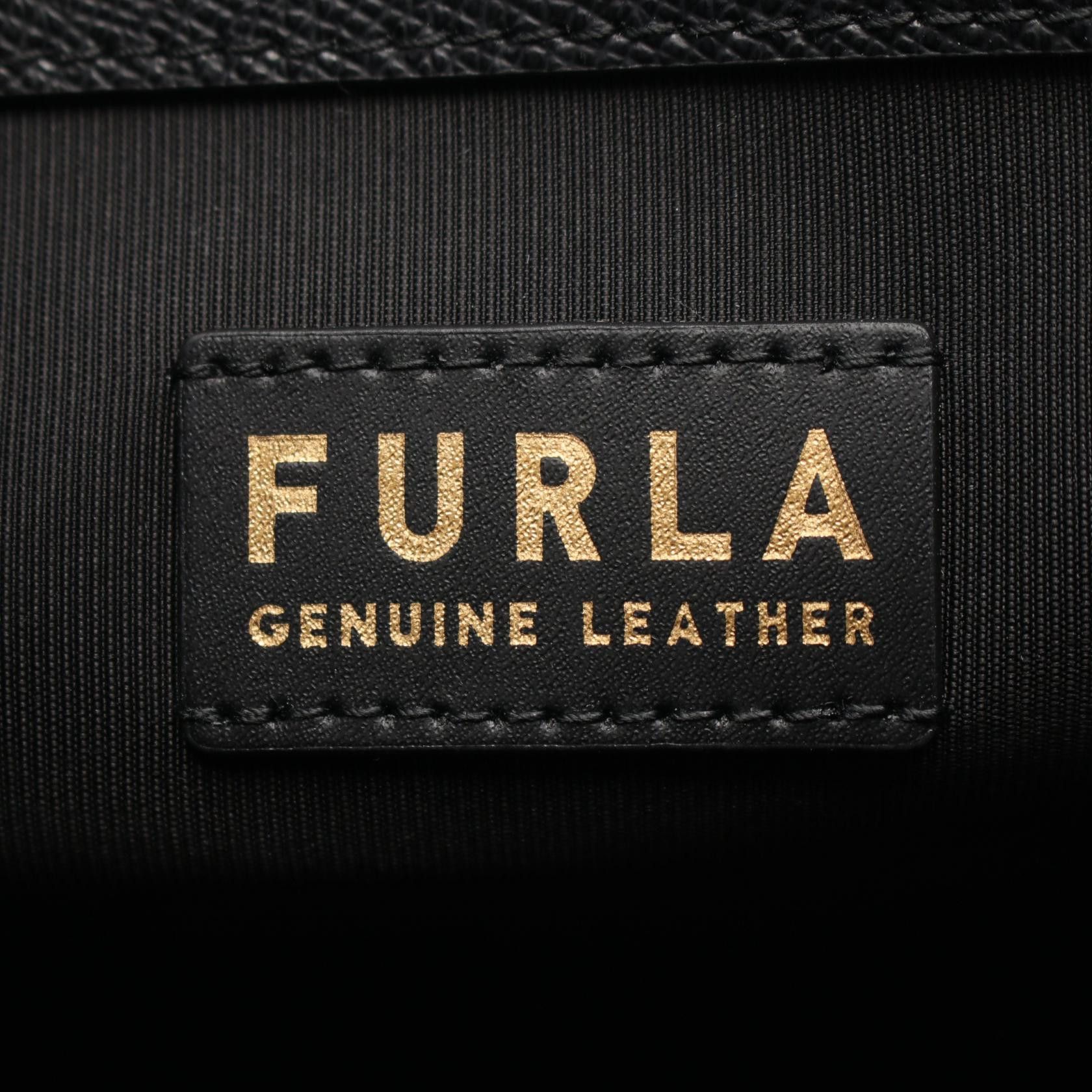 Furla Furla Classic Handbag Tote Bag Leather Black Size ONE SIZE - 4 Thumbnail