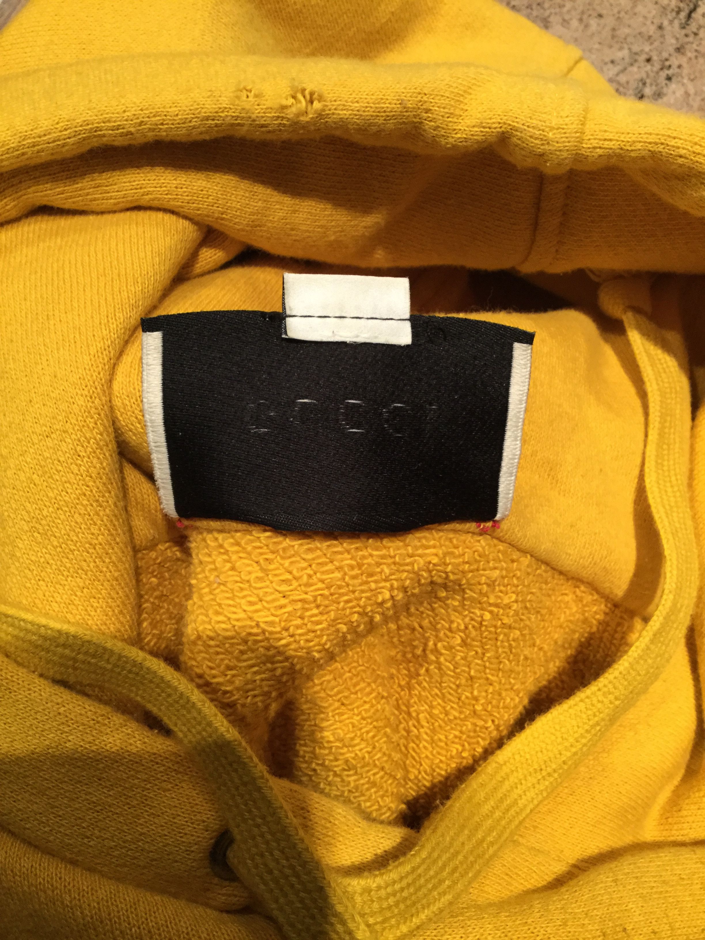 Gucci Gucci Coco Captain yellow hoodie Size US M / EU 48-50 / 2 - 5 Thumbnail