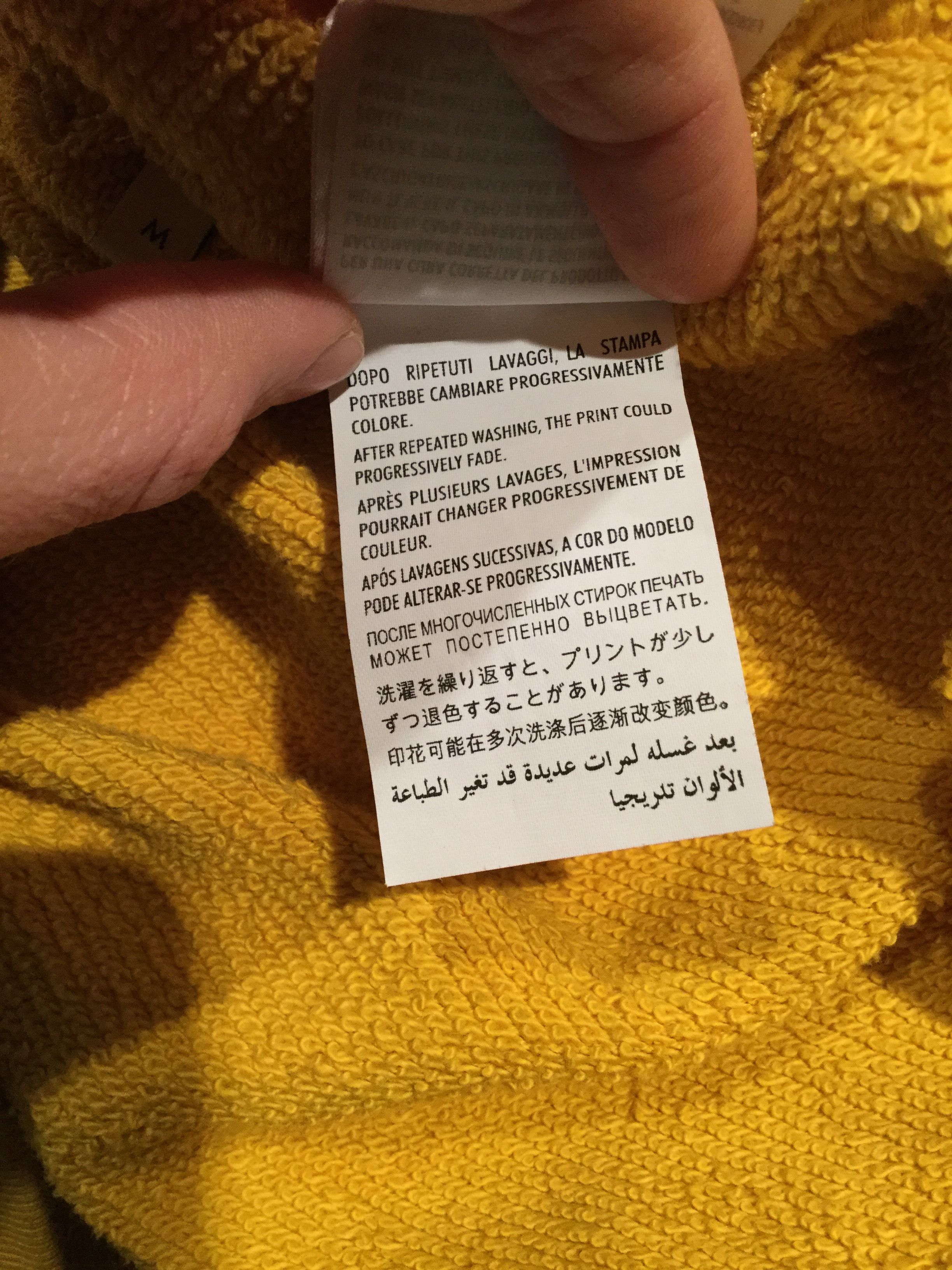 Gucci Gucci Coco Captain yellow hoodie Size US M / EU 48-50 / 2 - 12 Thumbnail