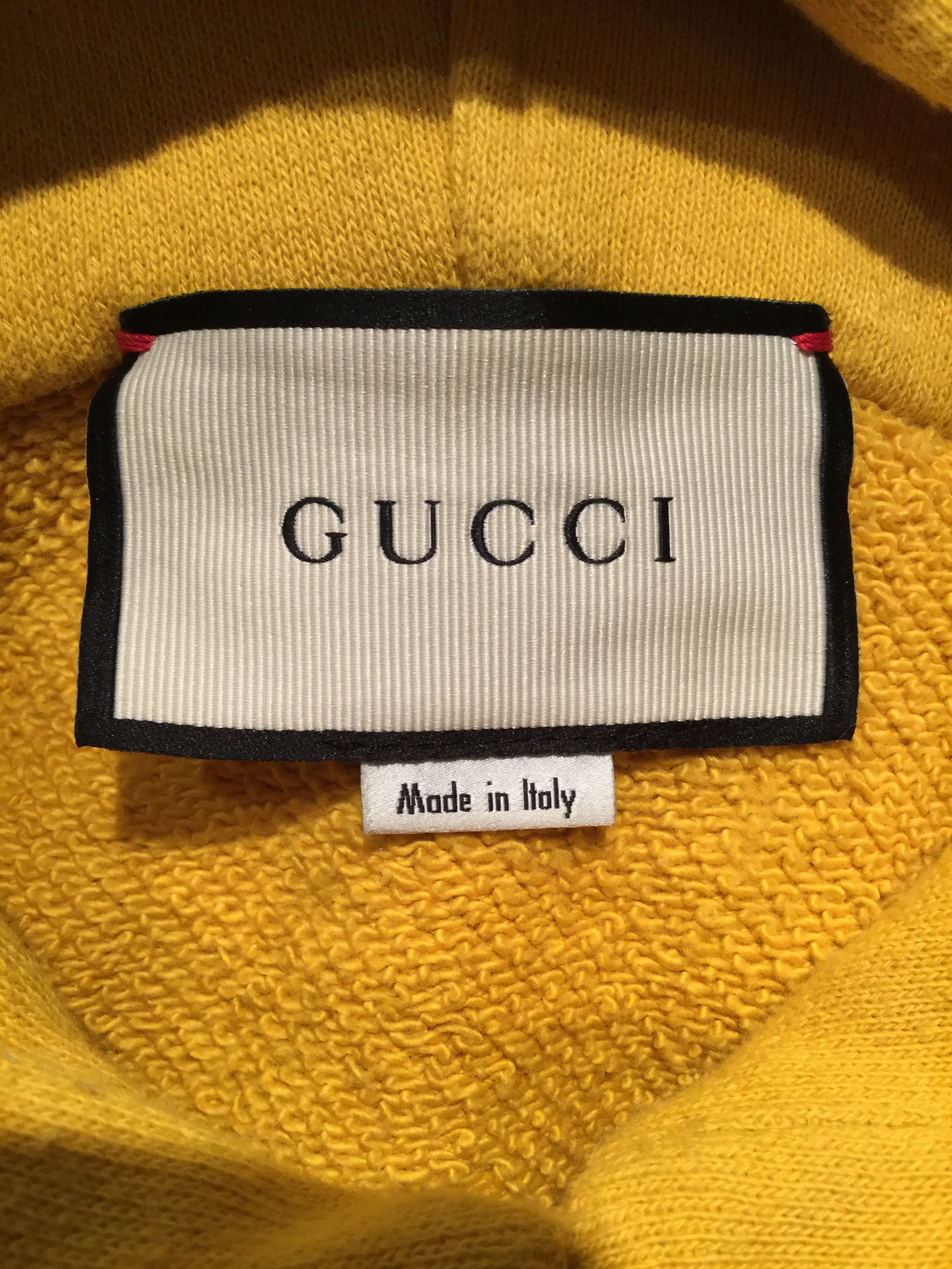 Gucci Gucci Coco Captain yellow hoodie Size US M / EU 48-50 / 2 - 4 Thumbnail
