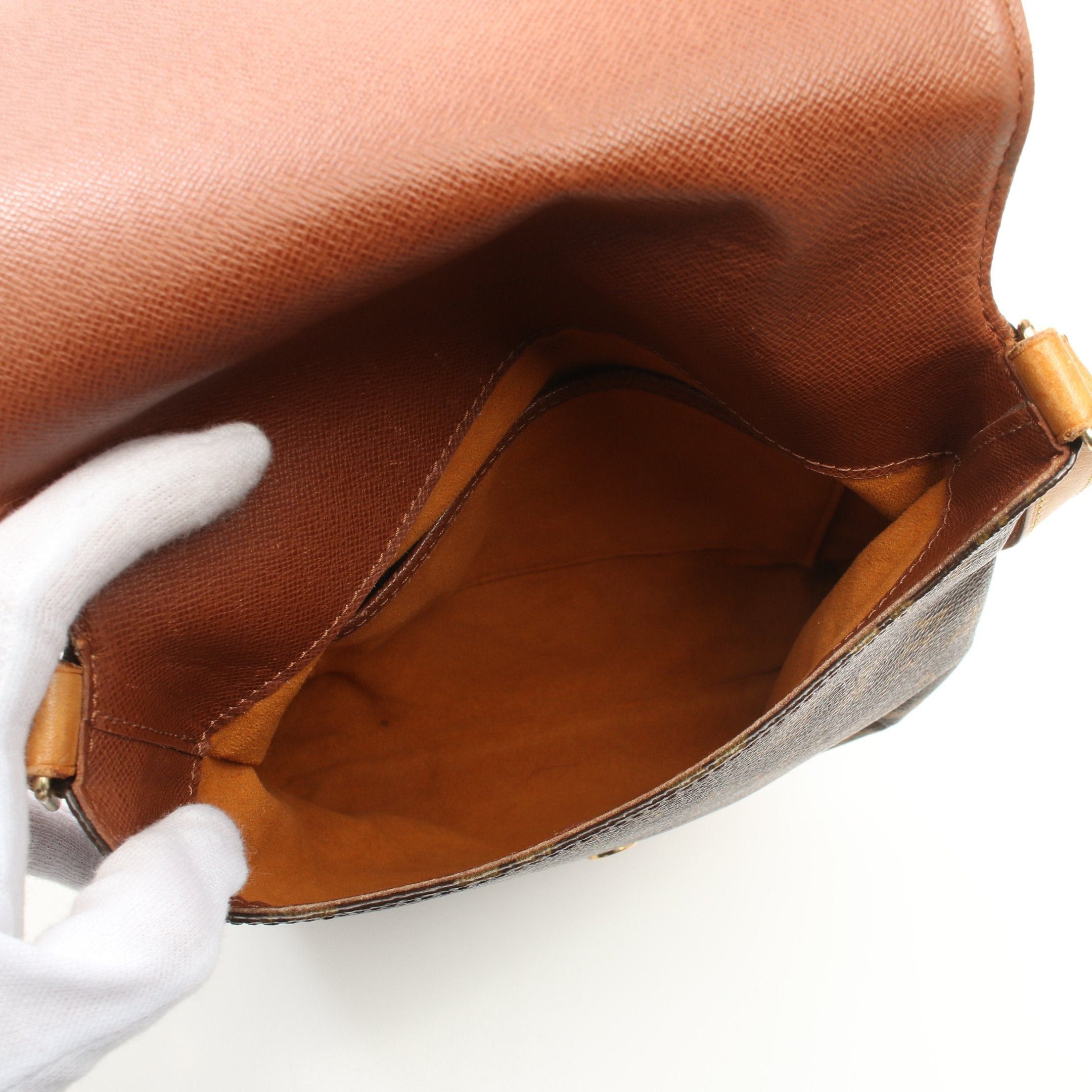 Louis Vuitton Louis Vuitton Musette Salsa Short Strap Monogram Shoulder Bag Leather Brown Size ONE SIZE - 3 Thumbnail