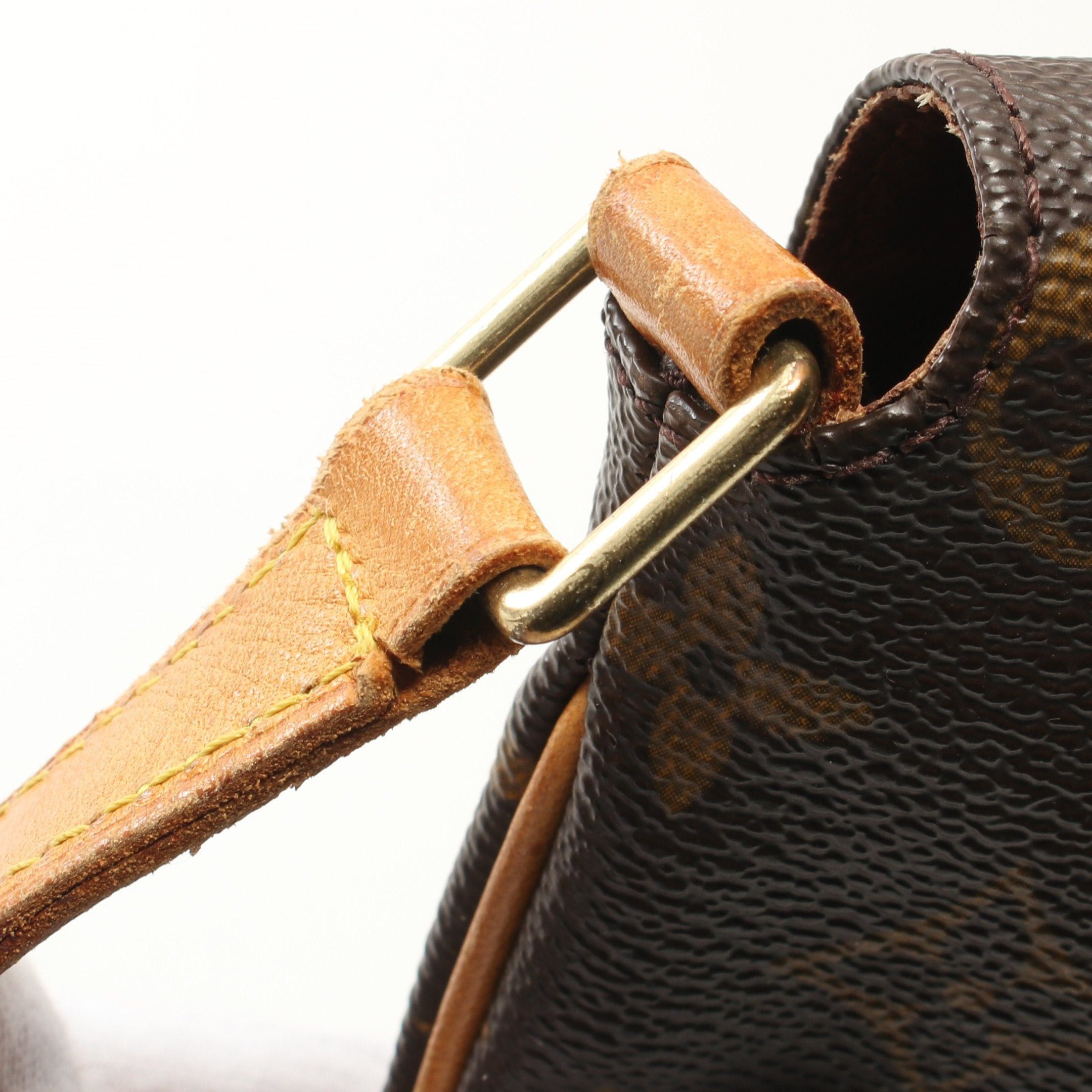 Louis Vuitton Louis Vuitton Musette Salsa Short Strap Monogram Shoulder Bag Leather Brown Size ONE SIZE - 8 Thumbnail