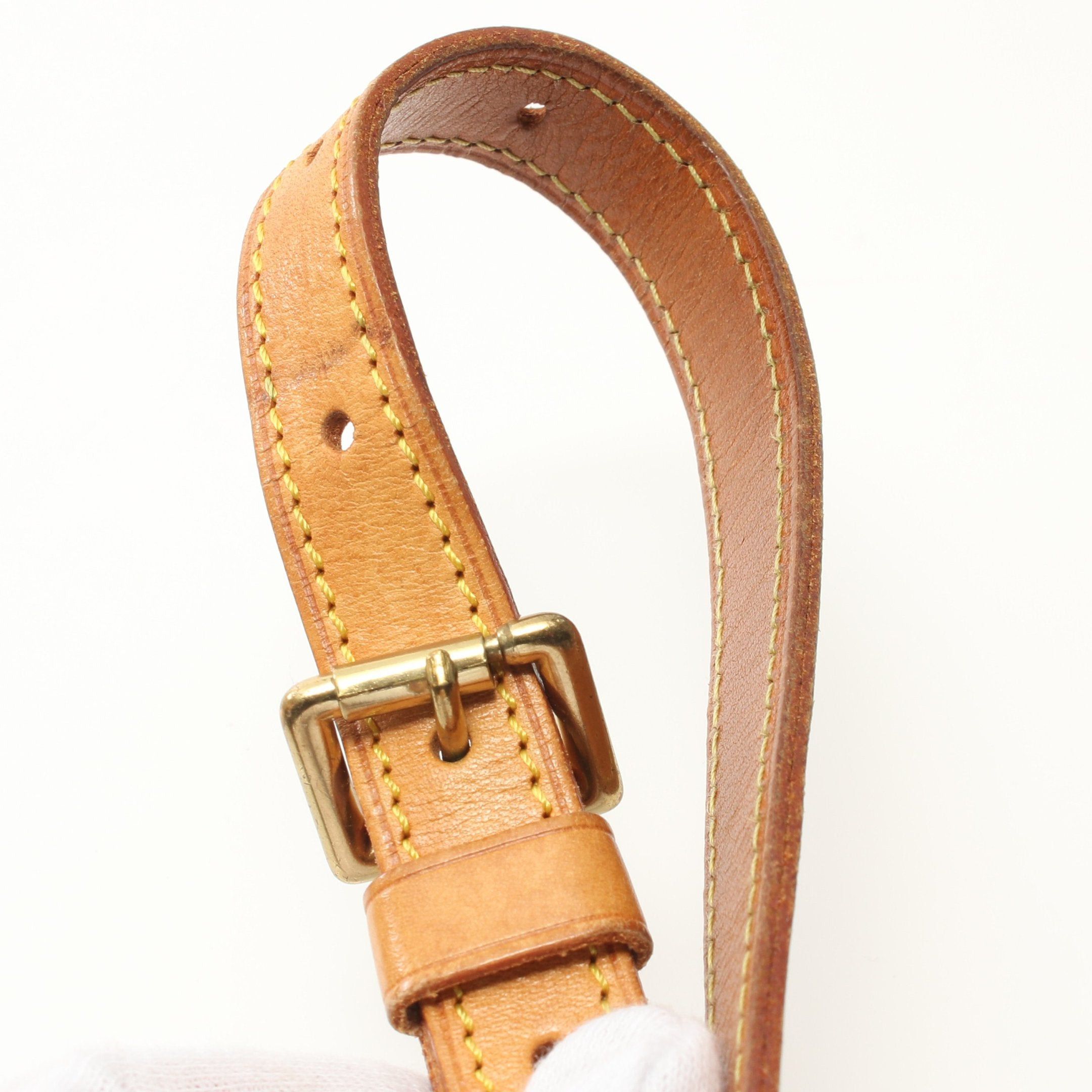 Louis Vuitton Louis Vuitton Musette Salsa Short Strap Monogram Shoulder Bag Leather Brown Size ONE SIZE - 11 Thumbnail