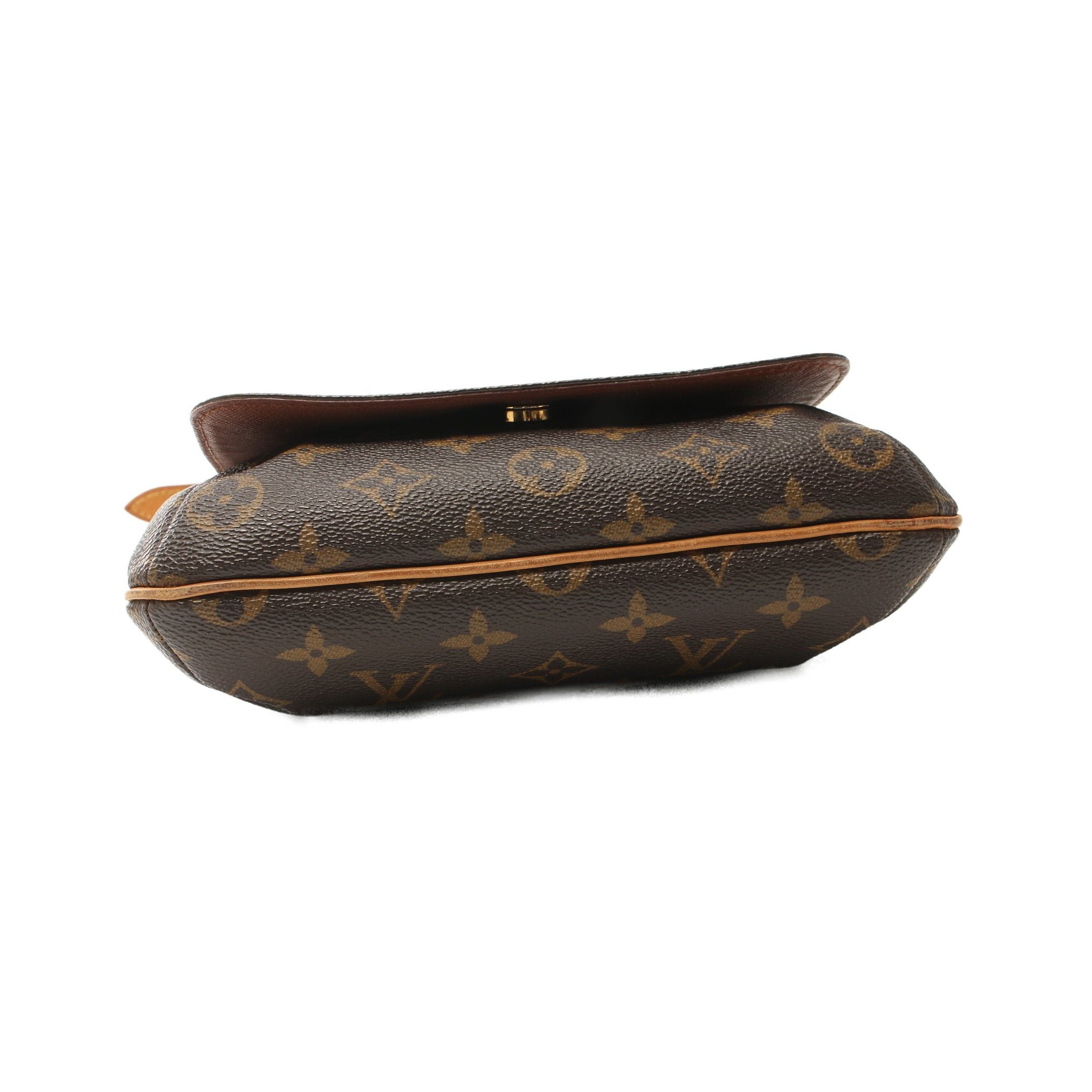 Louis Vuitton Louis Vuitton Musette Salsa Short Strap Monogram Shoulder Bag Leather Brown Size ONE SIZE - 12 Thumbnail