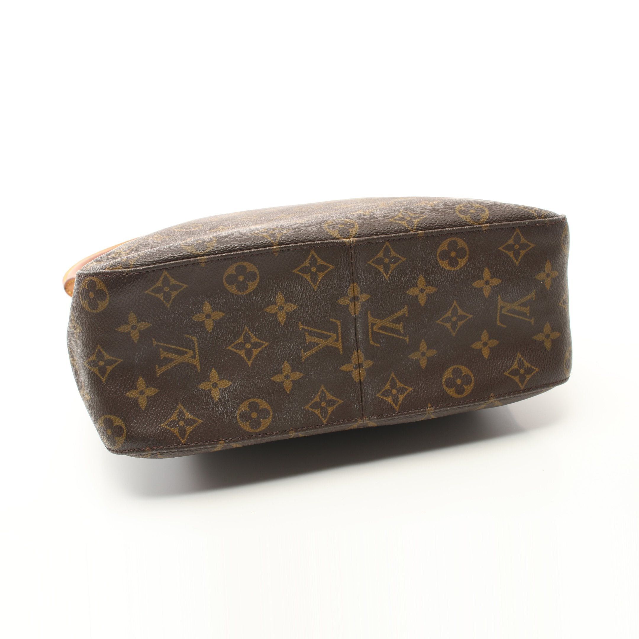 Louis Vuitton Louis Vuitton Looping Gm Monogram Shoulder Bag Leather Brown Size ONE SIZE - 12 Thumbnail