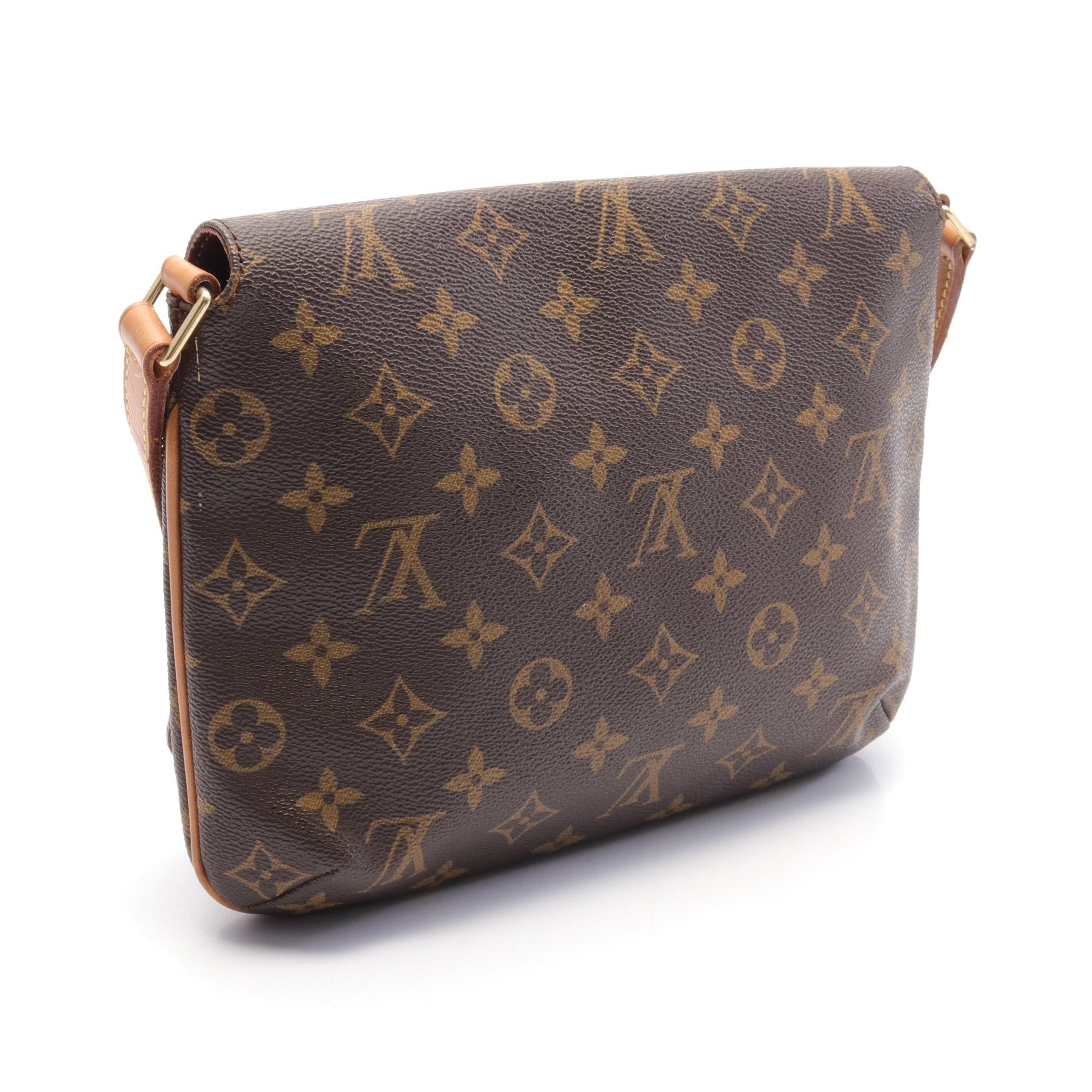 Louis Vuitton Louis Vuitton Musette Tango Short Strap Monogram Shoulder Bag Leather Brown Size ONE SIZE - 2 Thumbnail