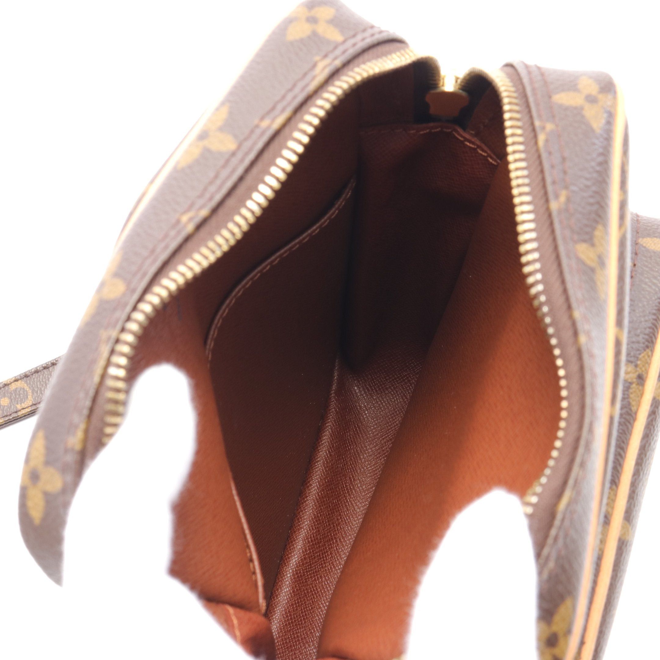 Louis Vuitton Louis Vuitton Amazon Monogram Shoulder Bag Leather Brown Size ONE SIZE - 3 Thumbnail