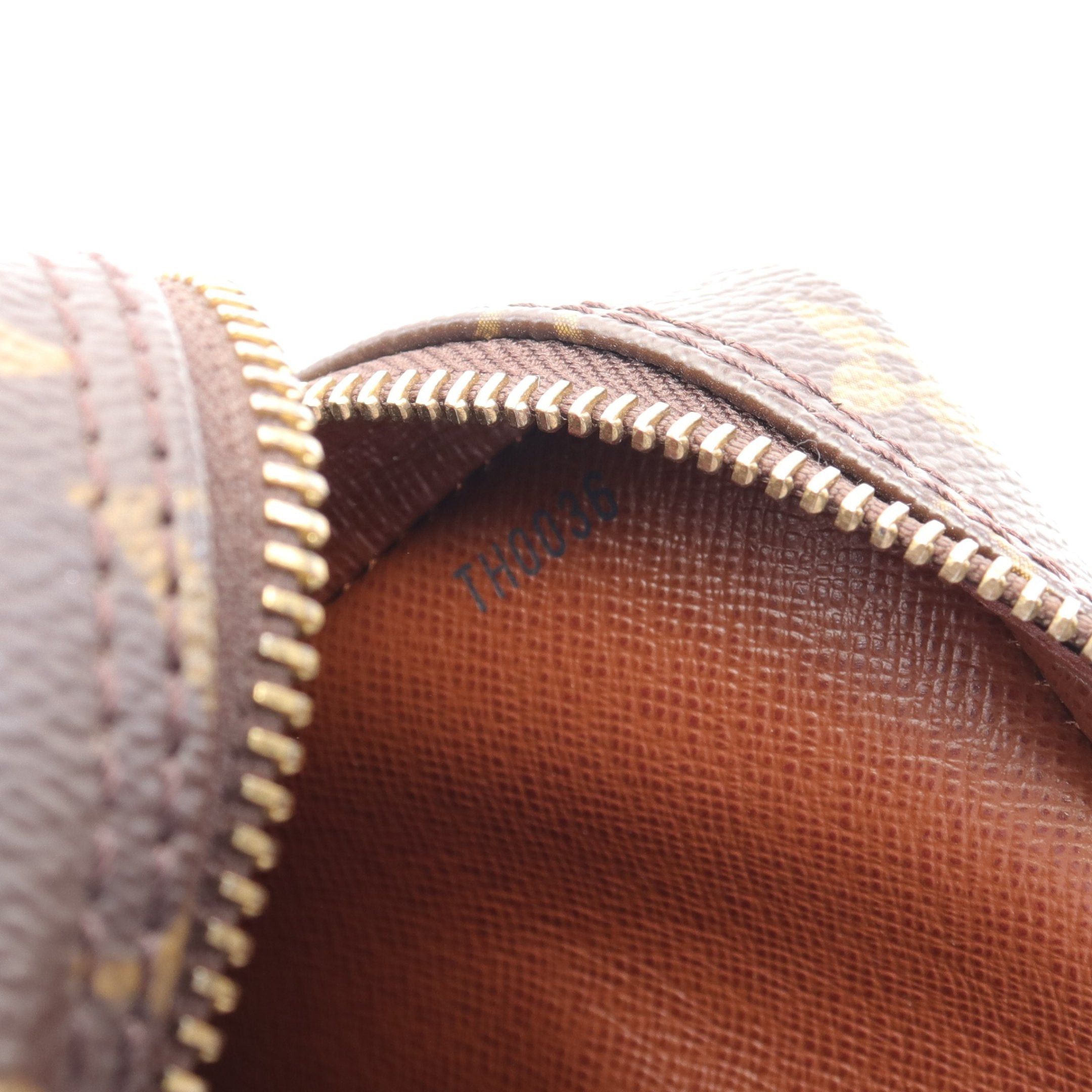 Louis Vuitton Louis Vuitton Amazon Monogram Shoulder Bag Leather Brown Size ONE SIZE - 5 Thumbnail