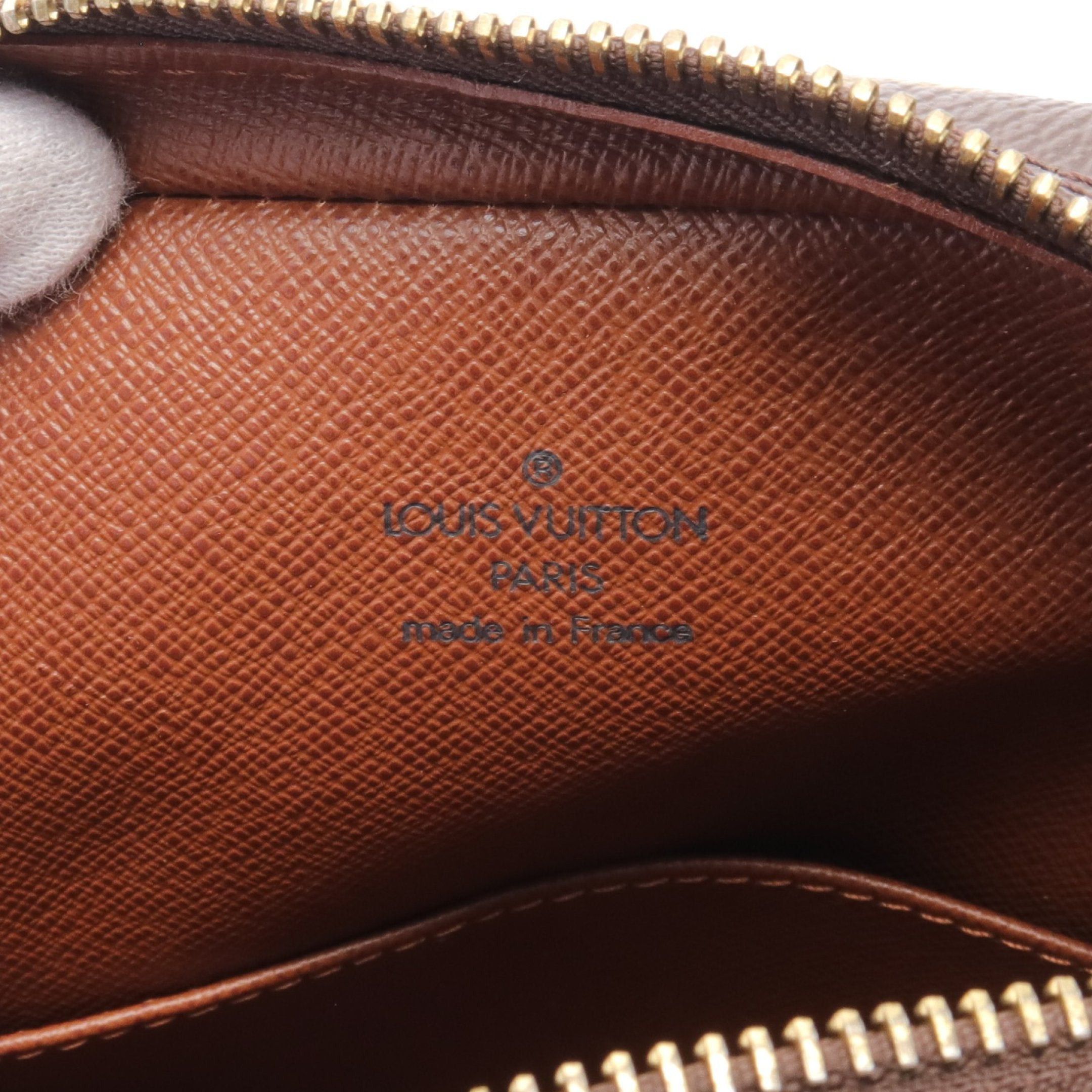 Louis Vuitton Louis Vuitton Amazon Monogram Shoulder Bag Leather Brown Size ONE SIZE - 4 Thumbnail