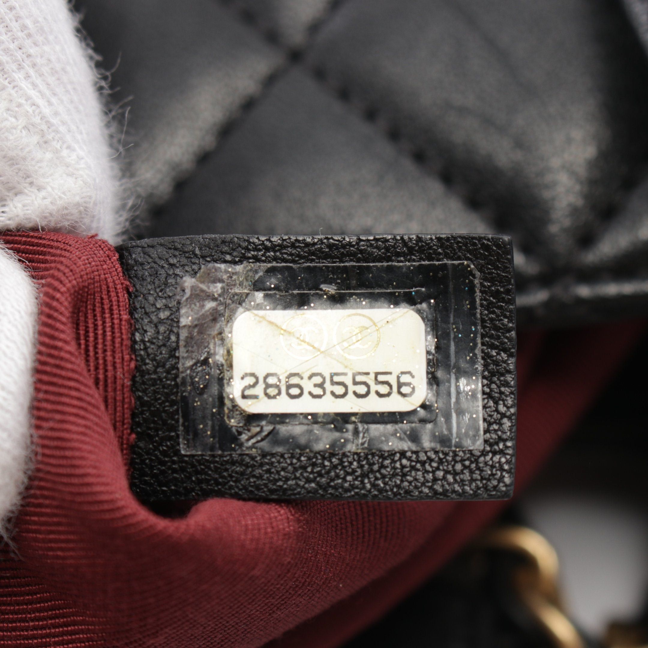 Chanel Chanel Matelasse Chain Shoulder Bag Tote Leather Black Gold Hardware Size ONE SIZE - 5 Thumbnail