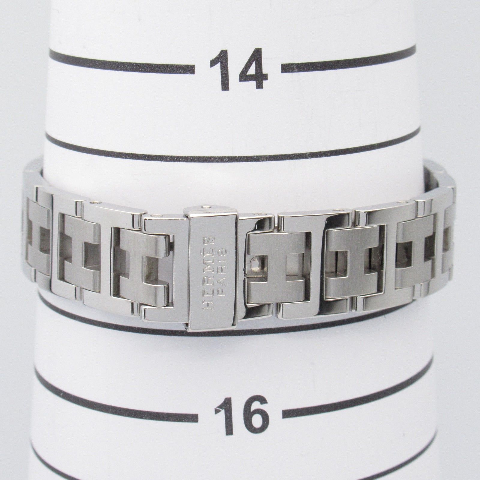 Hermes Hermes Clipper Women Watch Quartz Ss Silver White Dial Size ONE SIZE - 8 Thumbnail