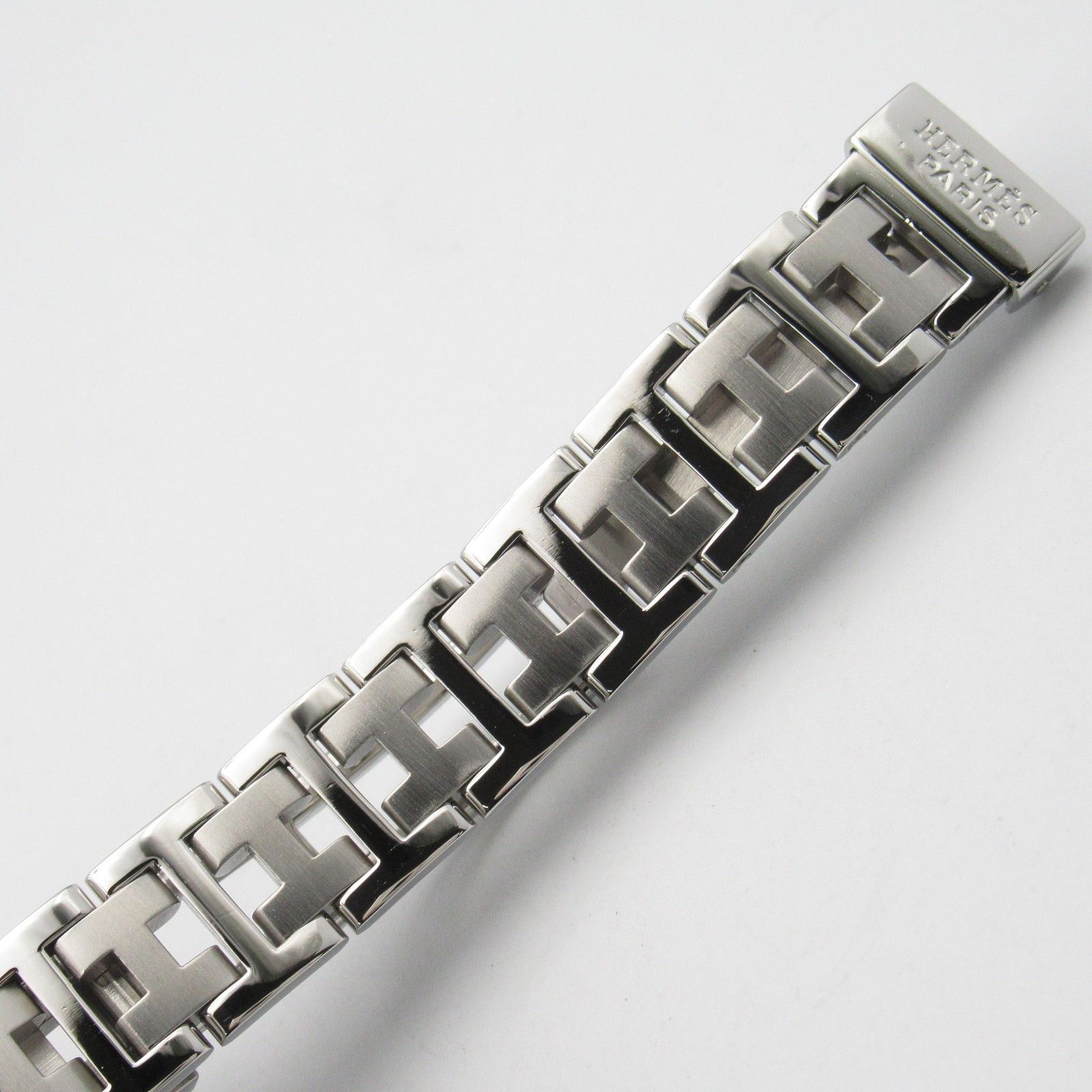 Hermes Hermes Clipper Women Watch Quartz Ss Silver White Dial Size ONE SIZE - 18 Thumbnail