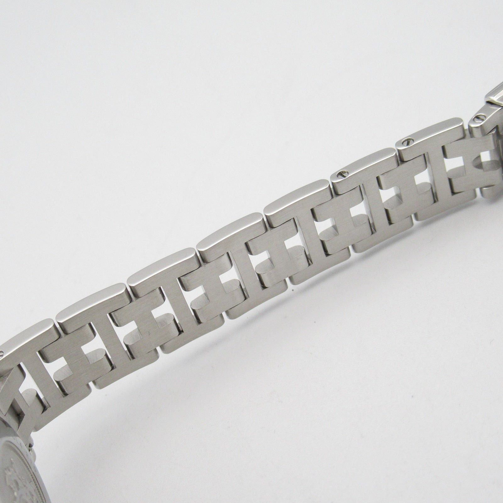 Hermes Hermes Clipper Women Watch Quartz Ss Silver White Dial Size ONE SIZE - 19 Thumbnail
