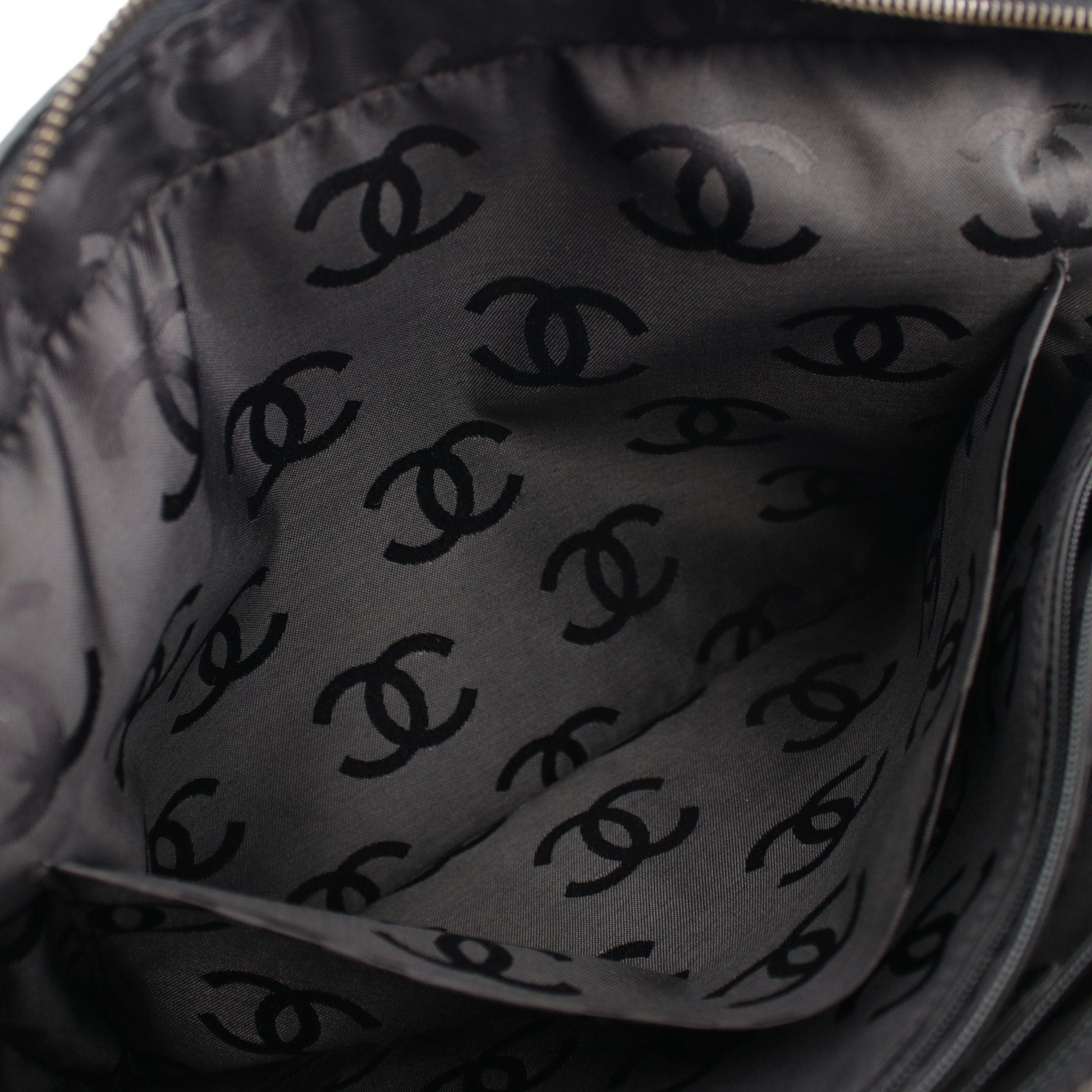 Chanel Chanel Wild Stitch Handbag Mini Boston Bag Leather Black Antique Gold Hardware Size ONE SIZE - 12 Thumbnail