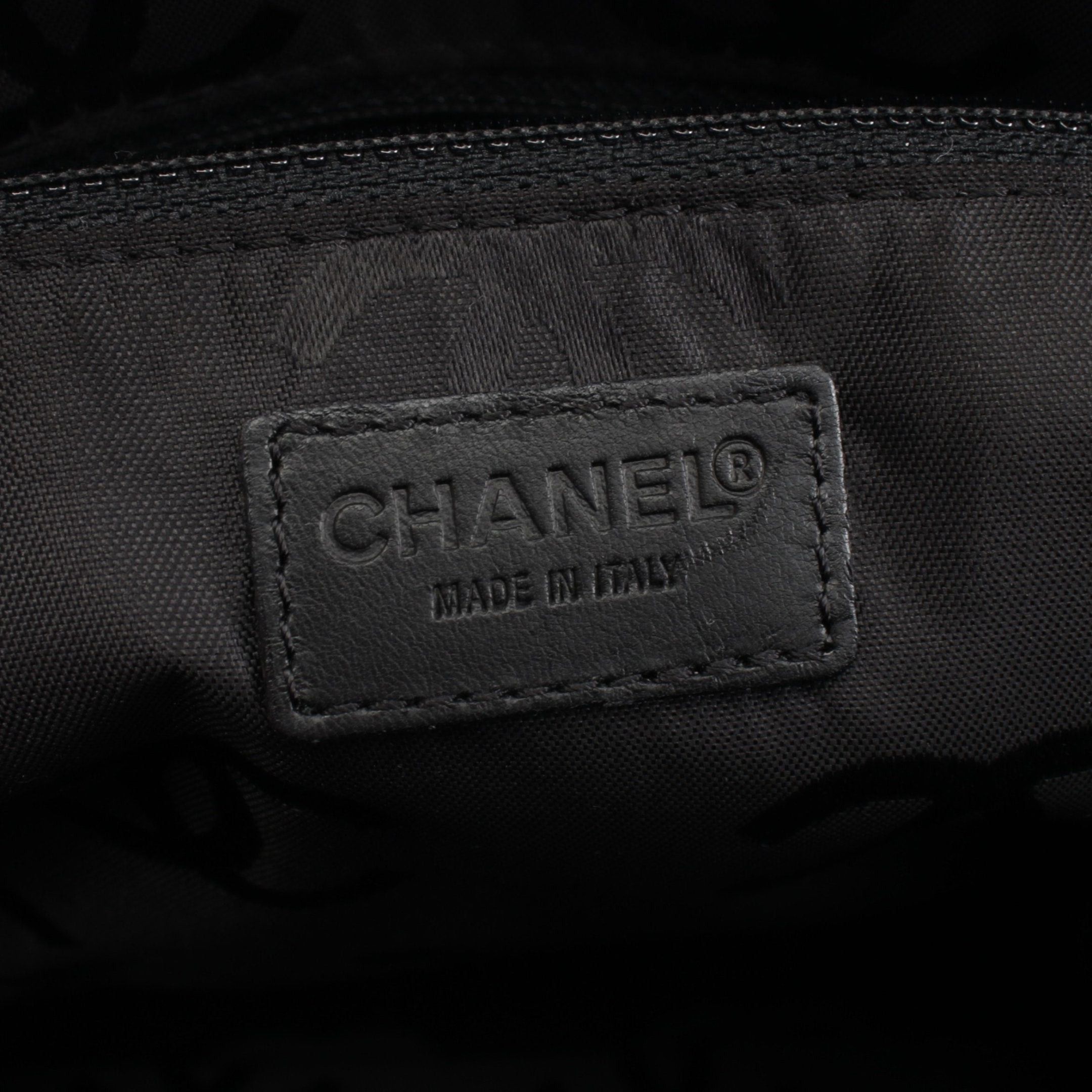 Chanel Chanel Wild Stitch Handbag Mini Boston Bag Leather Black Antique Gold Hardware Size ONE SIZE - 4 Thumbnail