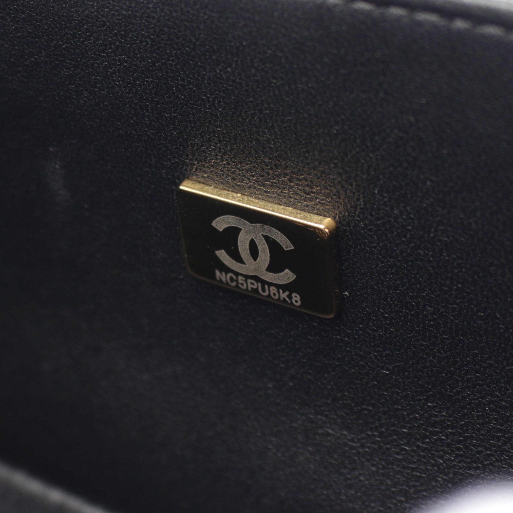 Chanel Chanel Boy Chanel Small Matelasse Chain Shoulder Bag Caviar Skin Black Gold Hardware Size ONE SIZE - 5 Thumbnail