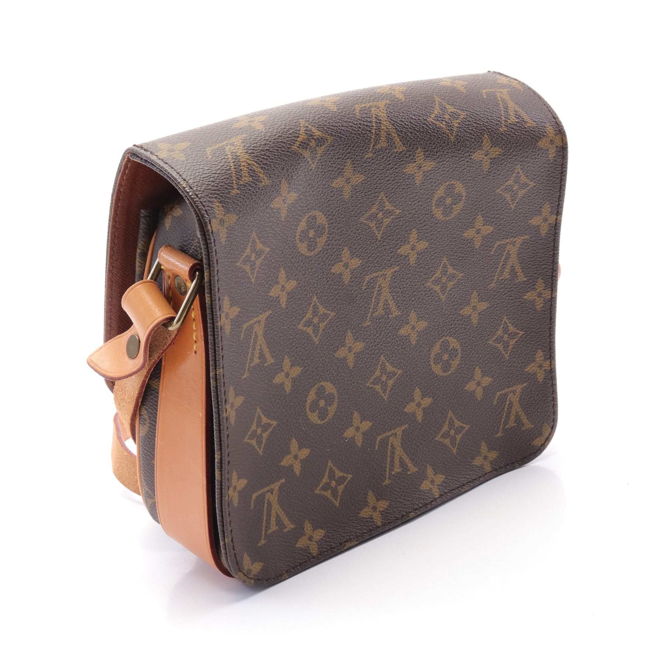 Louis Vuitton Louis Vuitton Cartesier Mm Monogram Shoulder Bag Leather Brown Size ONE SIZE - 2 Thumbnail