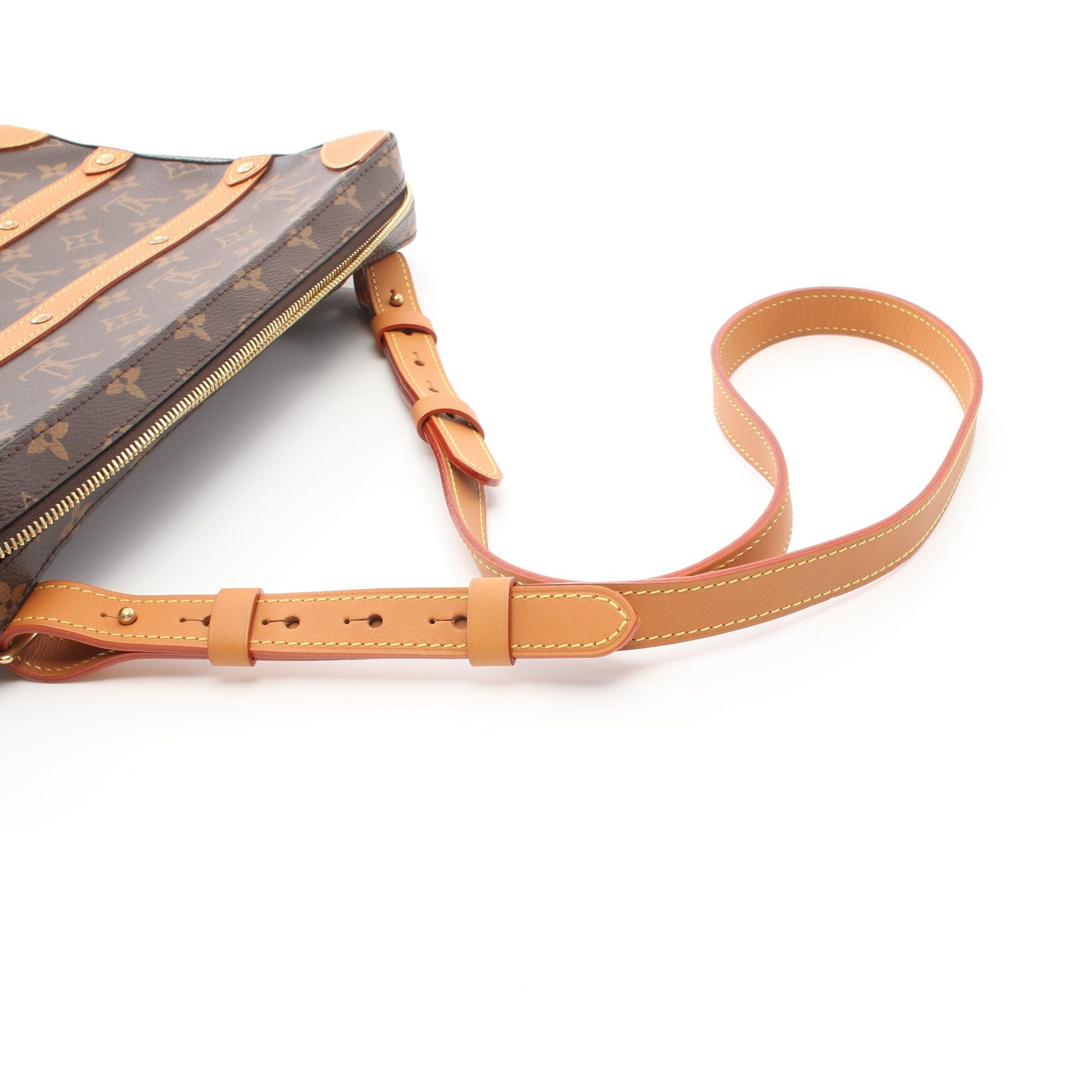 Louis Vuitton Louis Vuitton Soft Trunk Messenger Mm Monogram Legacy Shoulder Bag Leather Brown Size ONE SIZE - 8 Thumbnail