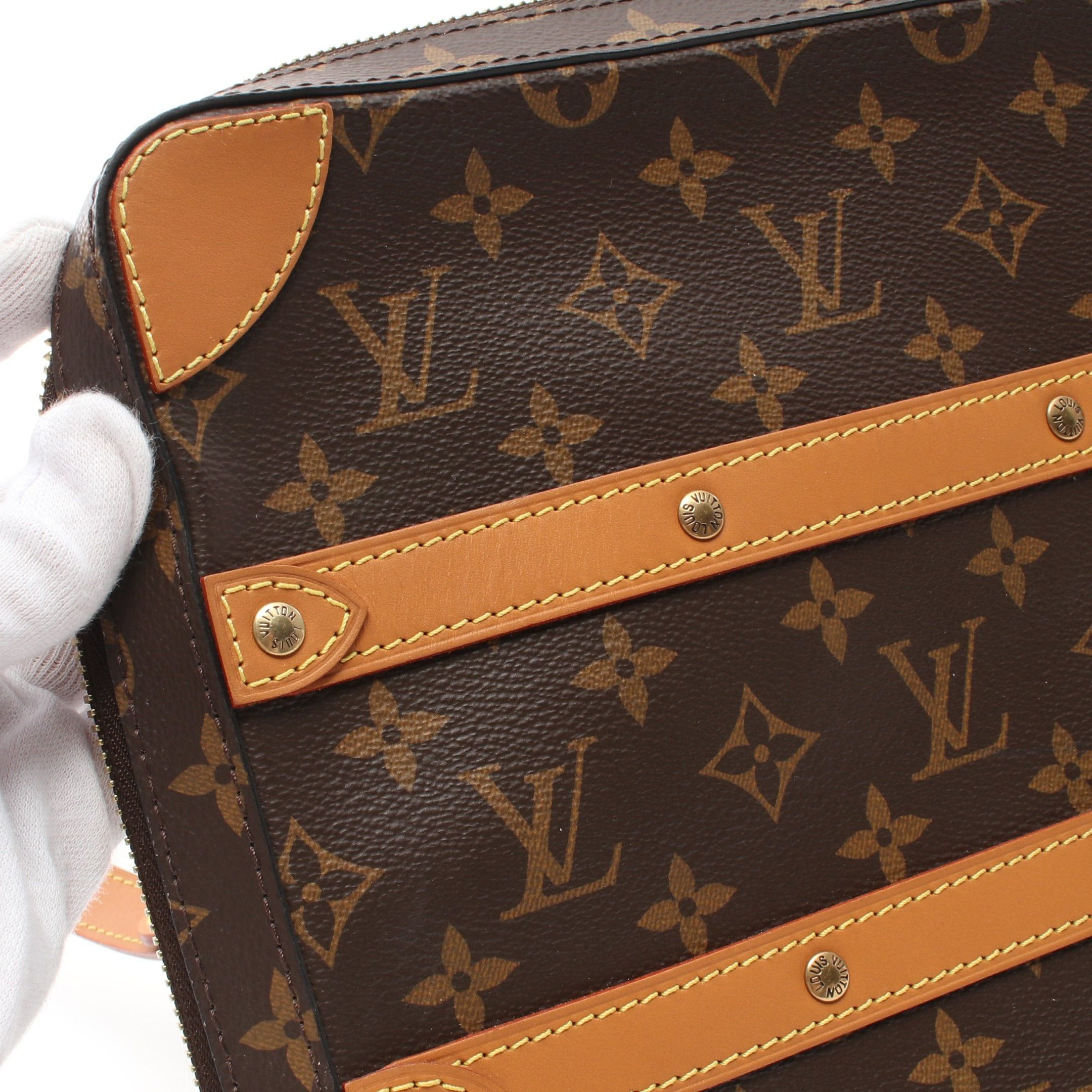 Louis Vuitton Louis Vuitton Soft Trunk Messenger Mm Monogram Legacy Shoulder Bag Leather Brown Size ONE SIZE - 6 Thumbnail