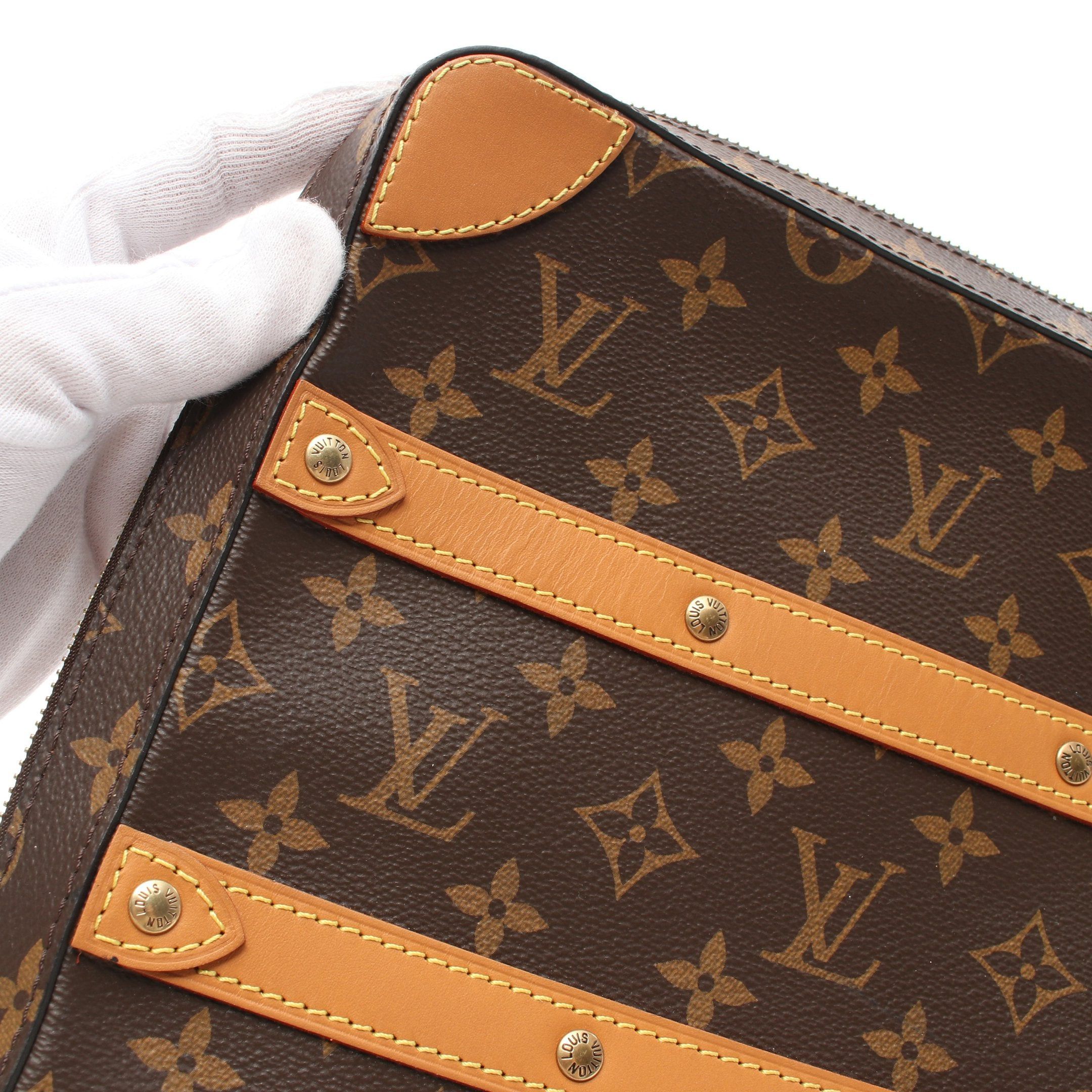 Louis Vuitton Louis Vuitton Soft Trunk Messenger Mm Monogram Legacy Shoulder Bag Leather Brown Size ONE SIZE - 7 Thumbnail