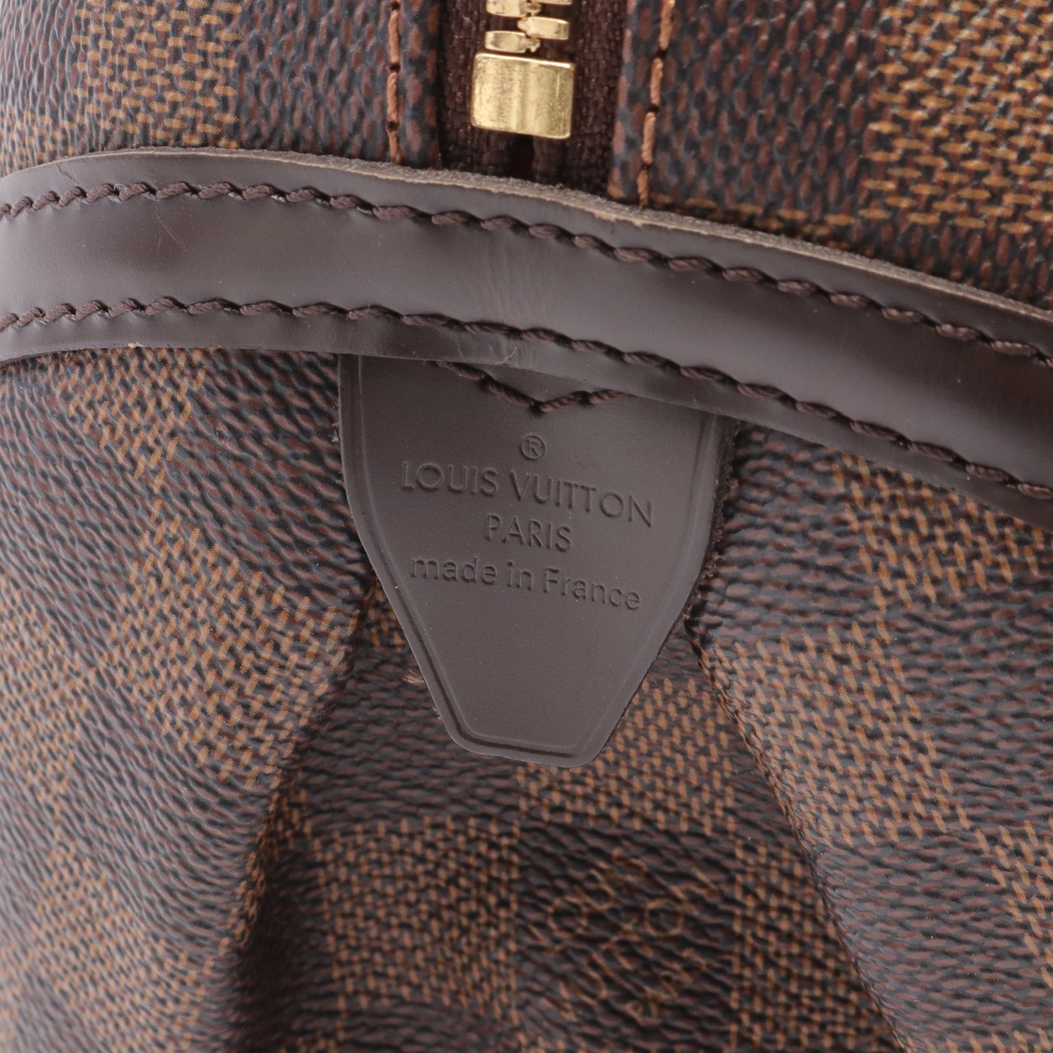 Louis Vuitton Louis Vuitton Rivington Pm Damier Ebene Shoulder Bag Leather Brown Size ONE SIZE - 4 Thumbnail