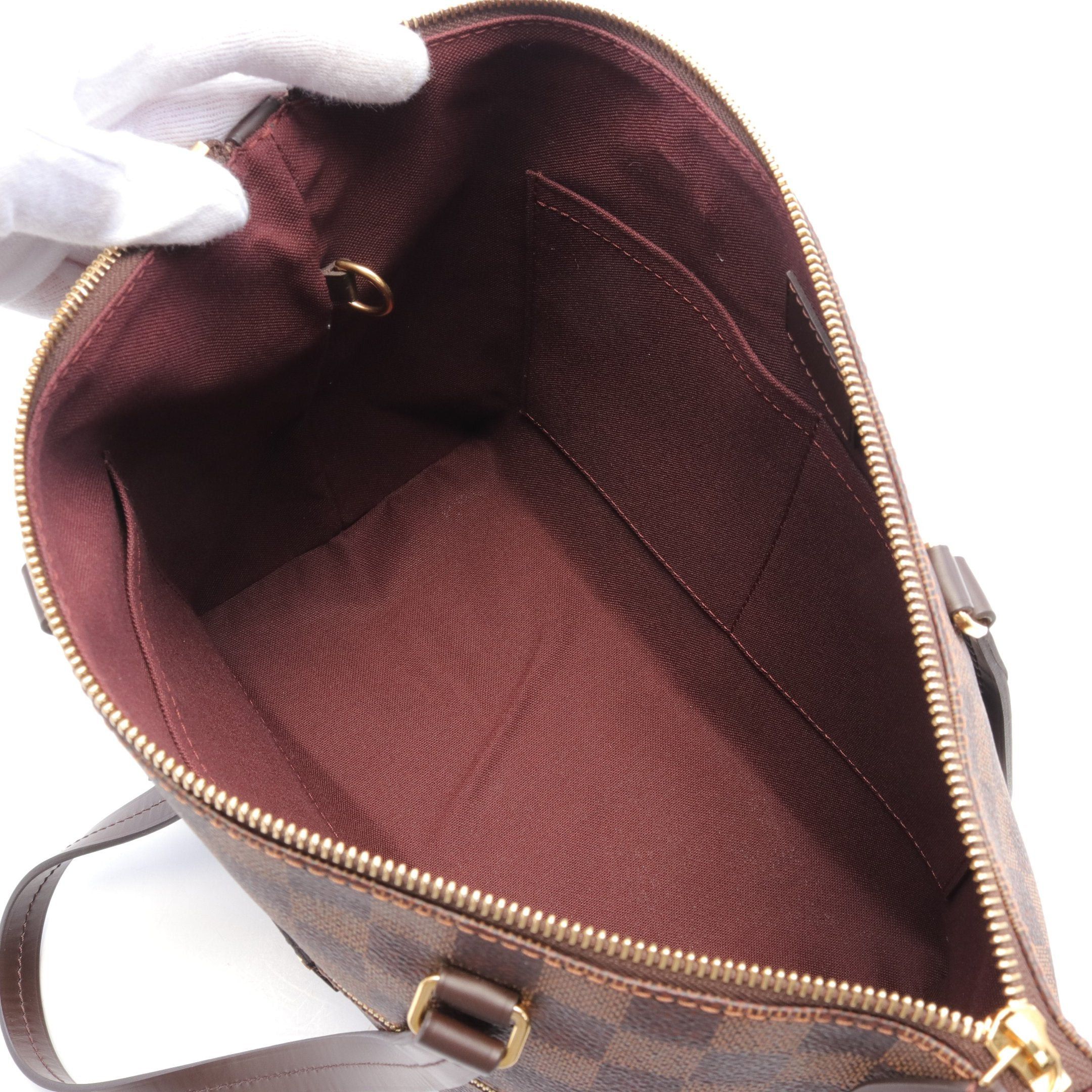 Louis Vuitton Louis Vuitton Jena Pm Damier Ebene Shoulder Bag Tote Leather Brown Size ONE SIZE - 3 Thumbnail
