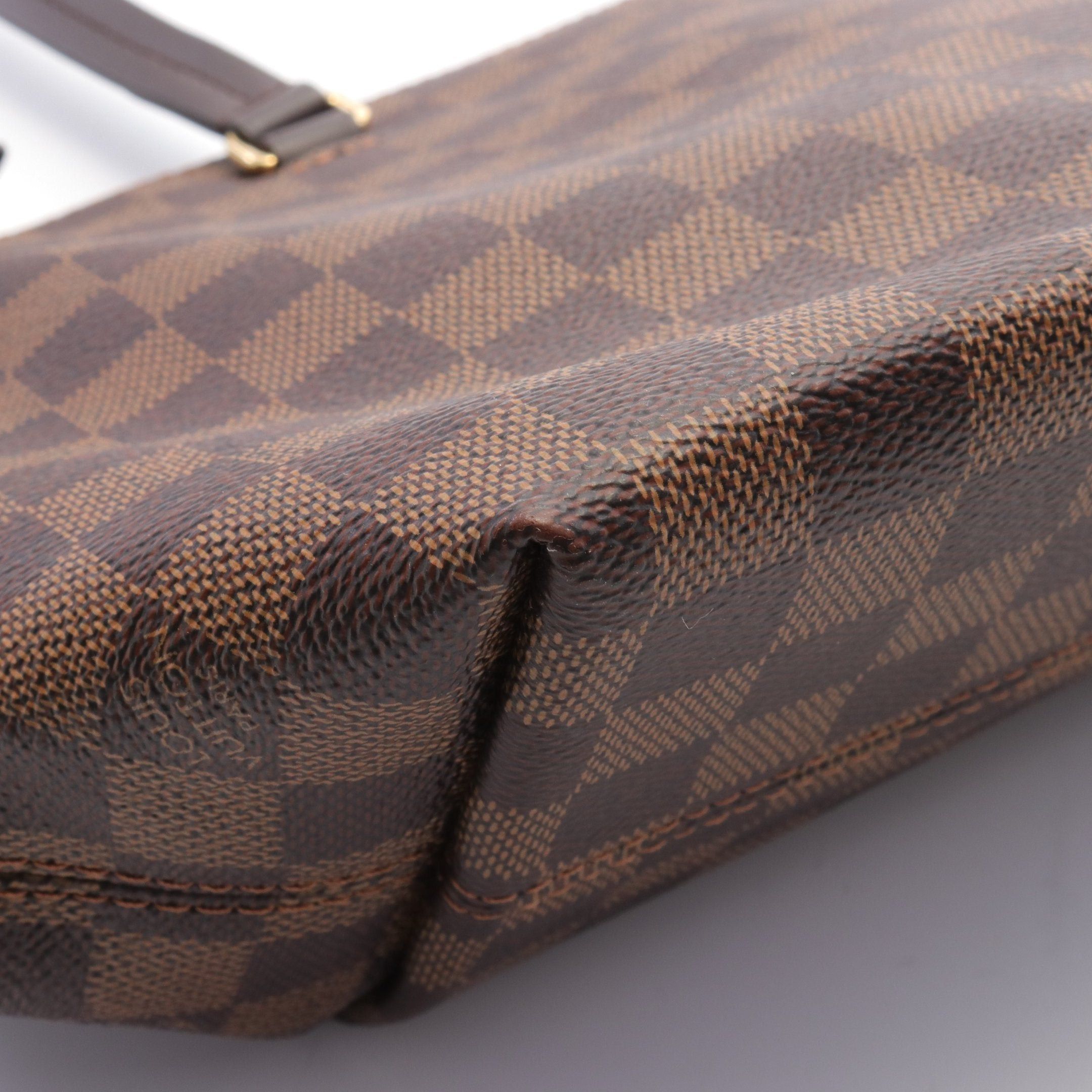 Louis Vuitton Louis Vuitton Jena Pm Damier Ebene Shoulder Bag Tote Leather Brown Size ONE SIZE - 7 Thumbnail