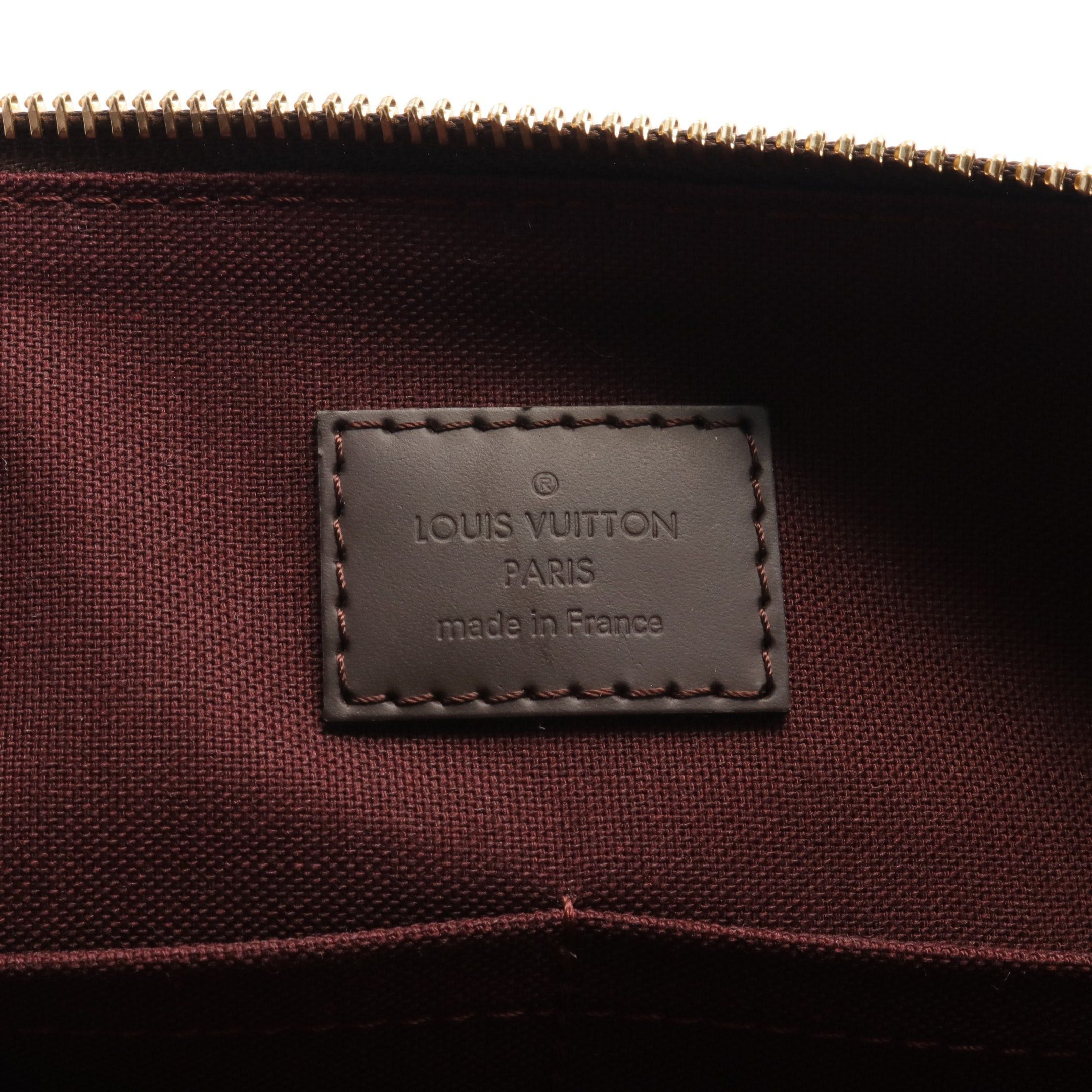 Louis Vuitton Louis Vuitton Jena Pm Damier Ebene Shoulder Bag Tote Leather Brown Size ONE SIZE - 4 Thumbnail