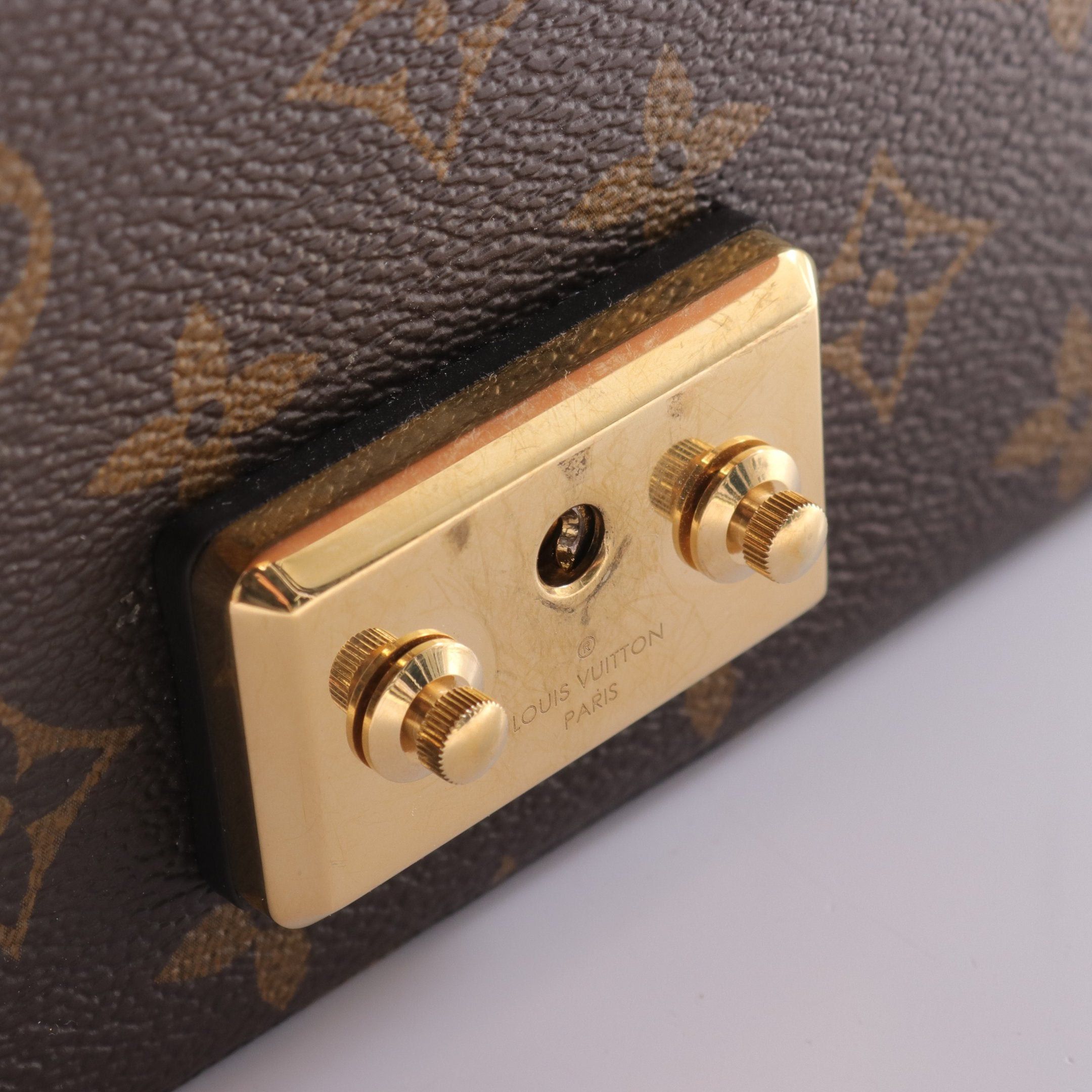 Louis Vuitton Louis Vuitton Marceau Monogram Caramel Chain Shoulder Bag Leather Brown Size ONE SIZE - 6 Thumbnail