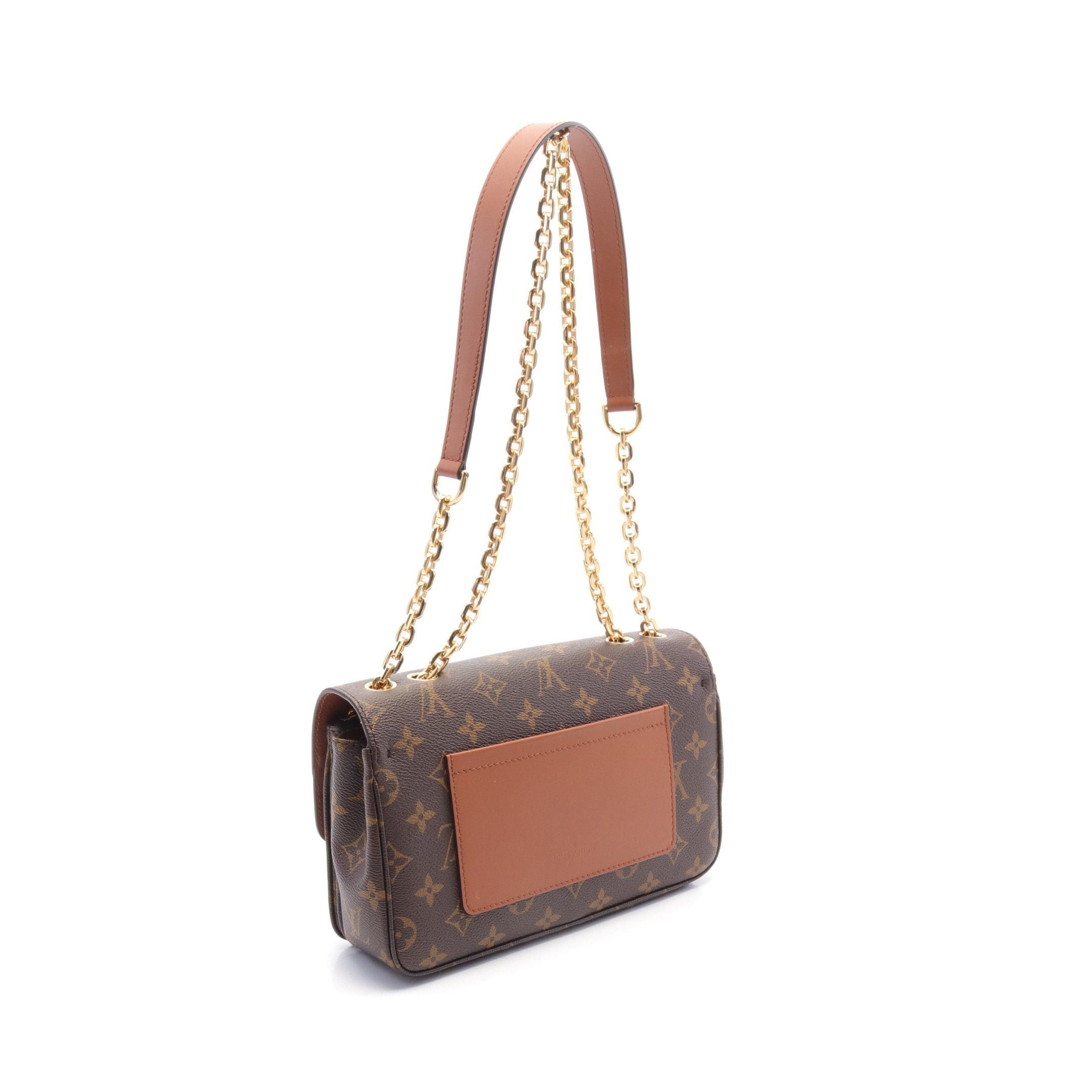 Louis Vuitton Louis Vuitton Marceau Monogram Caramel Chain Shoulder Bag Leather Brown Size ONE SIZE - 2 Thumbnail