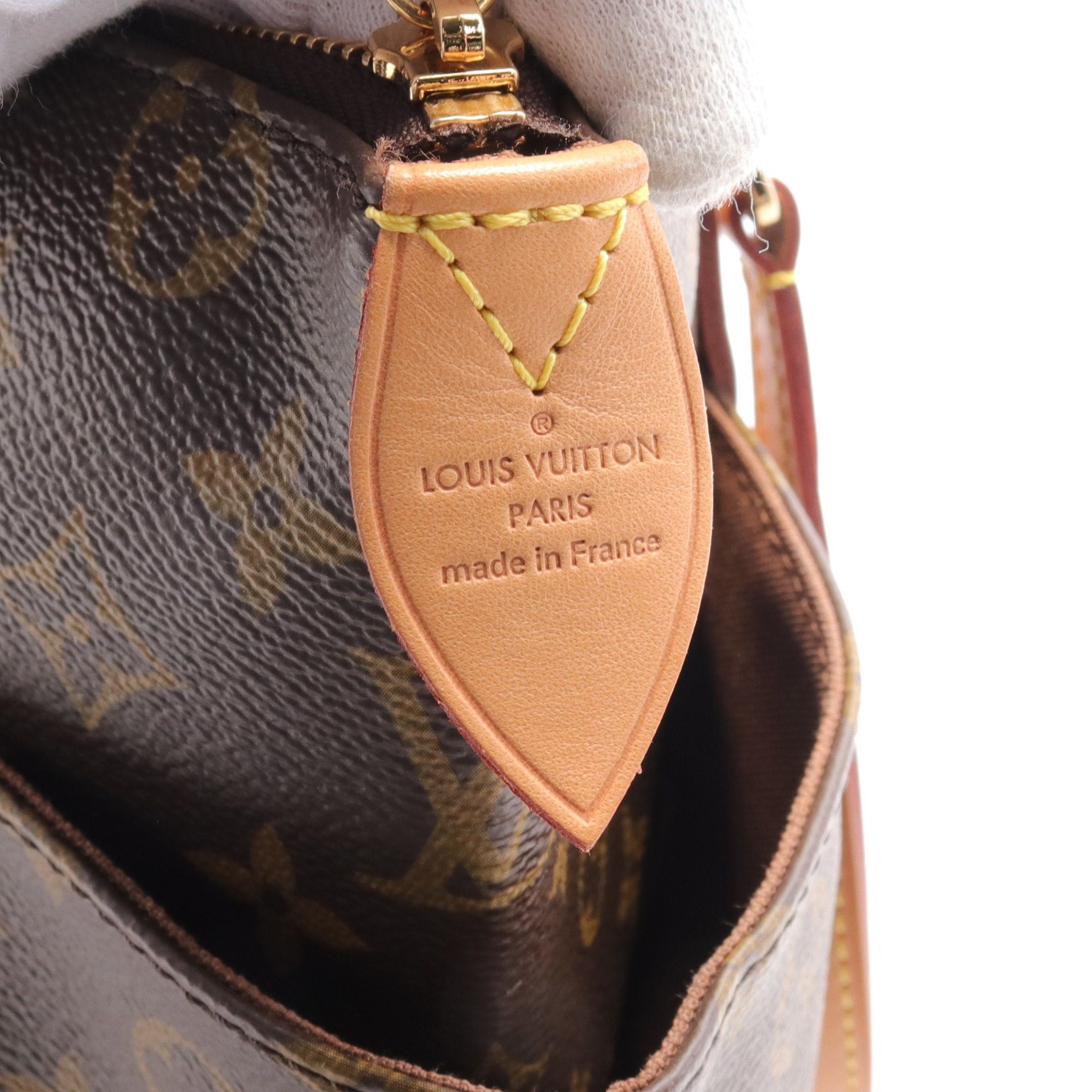 Louis Vuitton Louis Vuitton Totally Pm Shoulder Bag Tote Leather Brown Size ONE SIZE - 4 Thumbnail