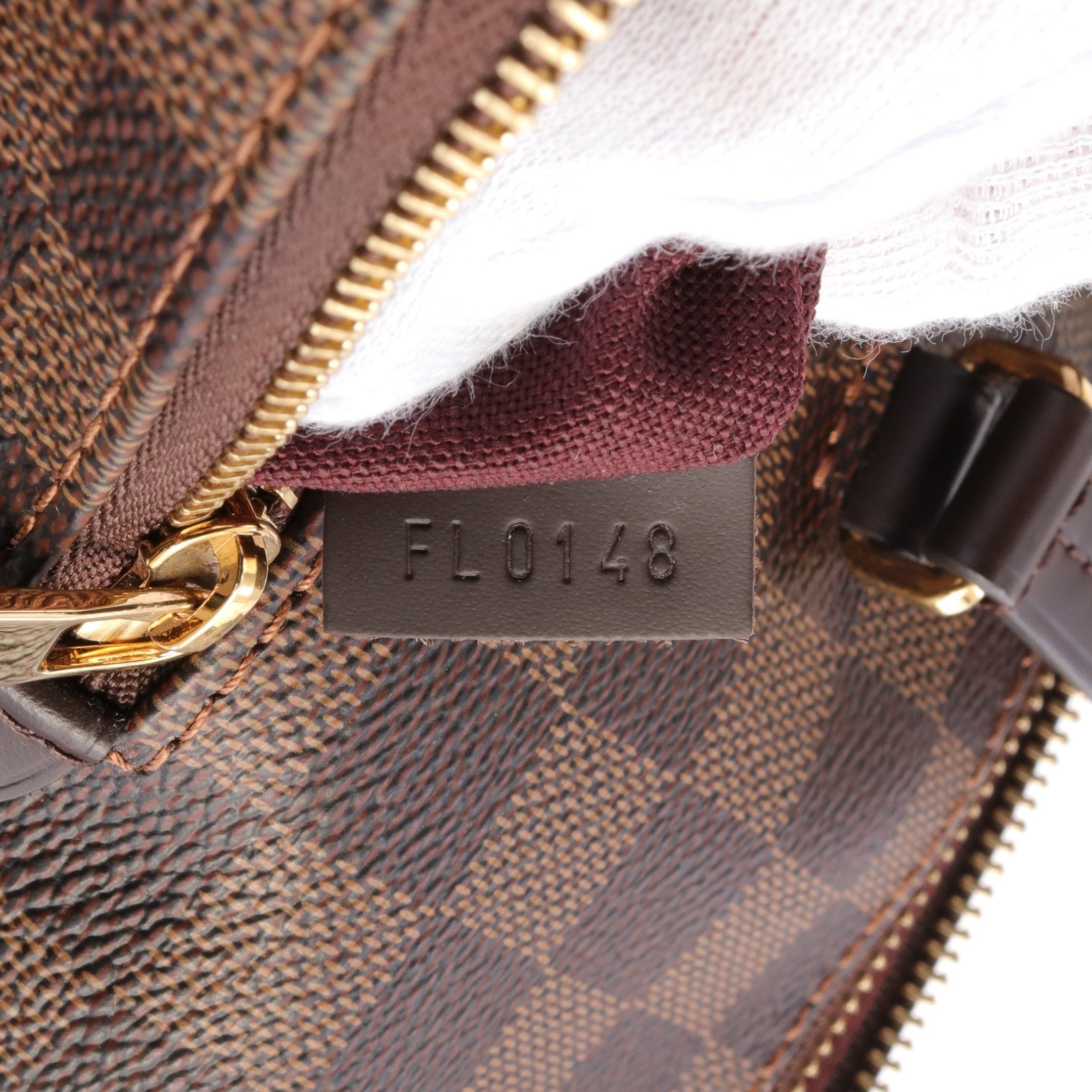Louis Vuitton Louis Vuitton Jena Mm Damier Evenu Shoulder Bag Tote Leather Brown Size ONE SIZE - 5 Thumbnail