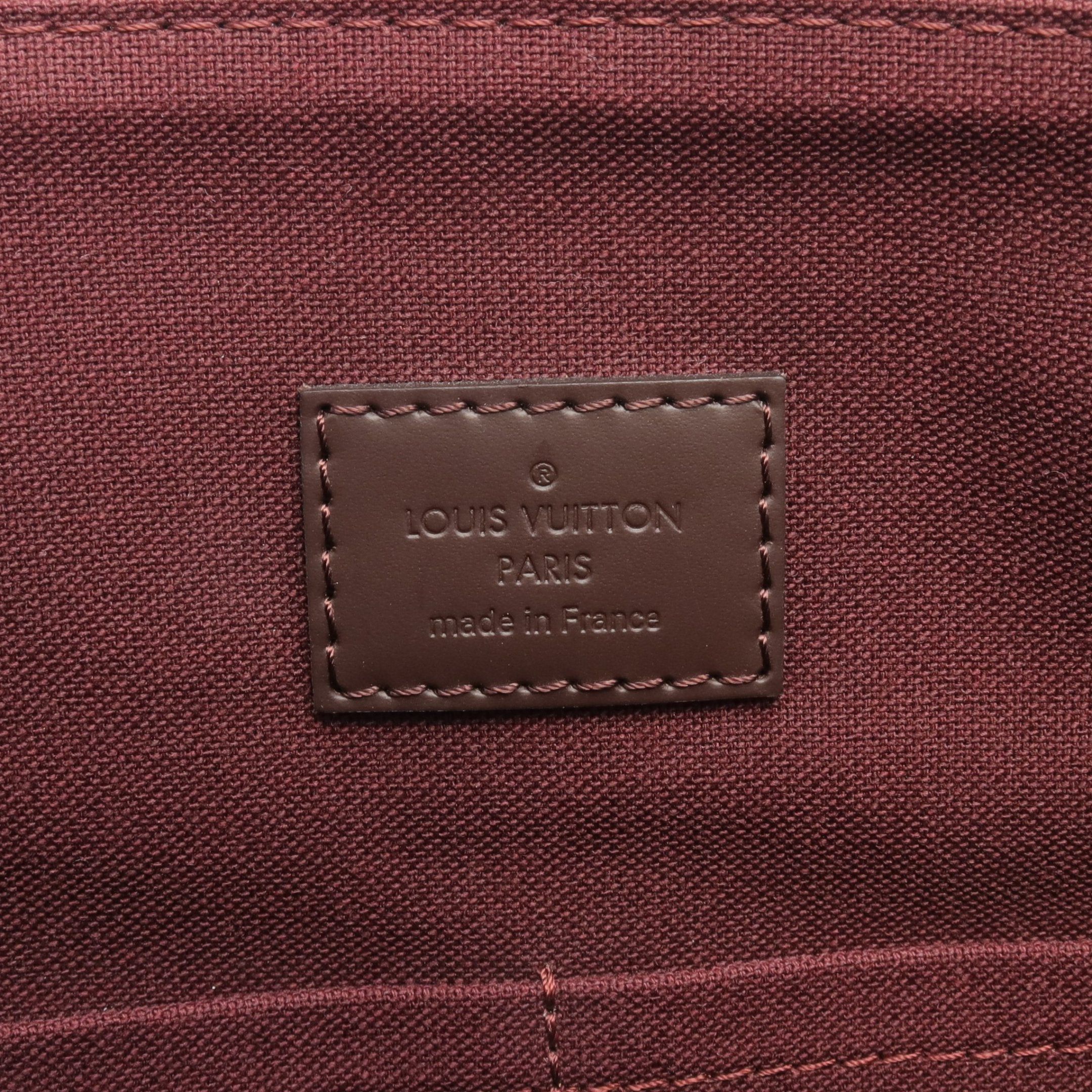 Louis Vuitton Louis Vuitton Jena Mm Damier Evenu Shoulder Bag Tote Leather Brown Size ONE SIZE - 4 Thumbnail