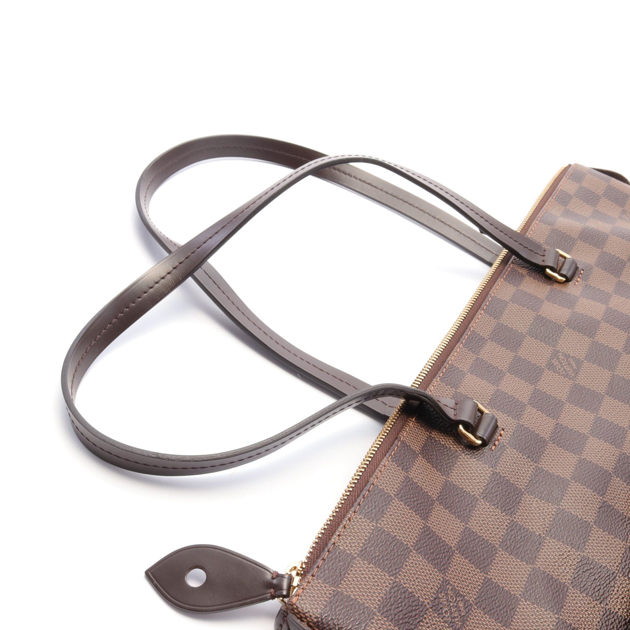 Louis Vuitton Louis Vuitton Jena Mm Damier Evenu Shoulder Bag Tote Leather Brown Size ONE SIZE - 6 Thumbnail