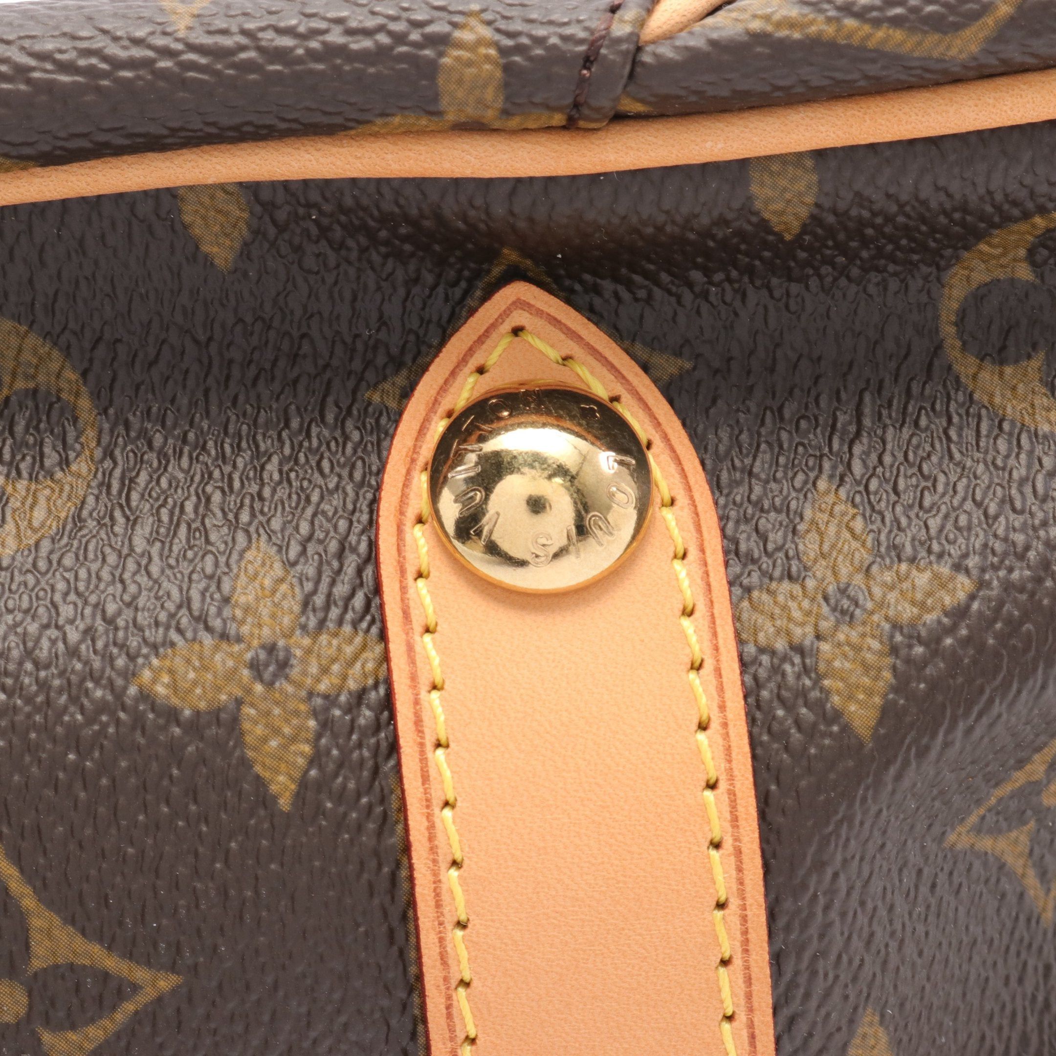 Louis Vuitton Louis Vuitton Galliera Pm Monogram One Shoulder Bag Leather Brown Size ONE SIZE - 8 Thumbnail
