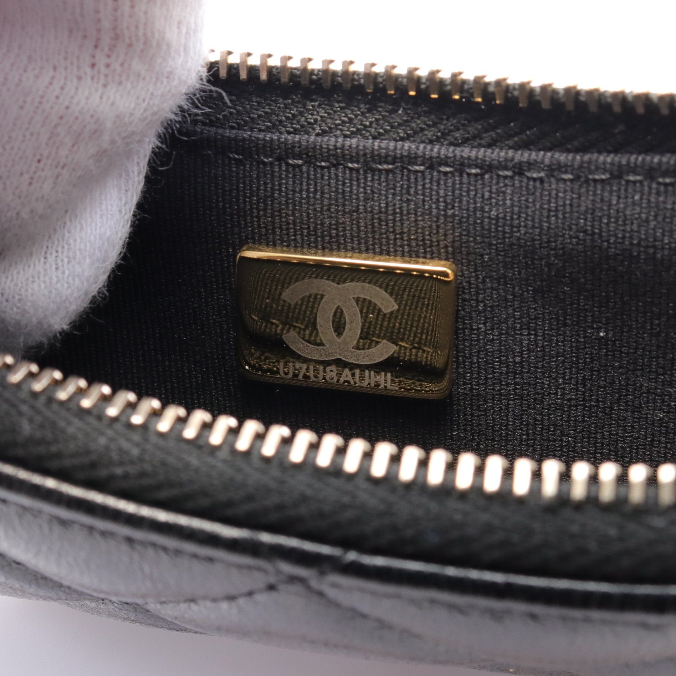 Chanel Chanel Matelasse Chain Shoulder Bag Leather Black Gold Hardware Size ONE SIZE - 5 Thumbnail