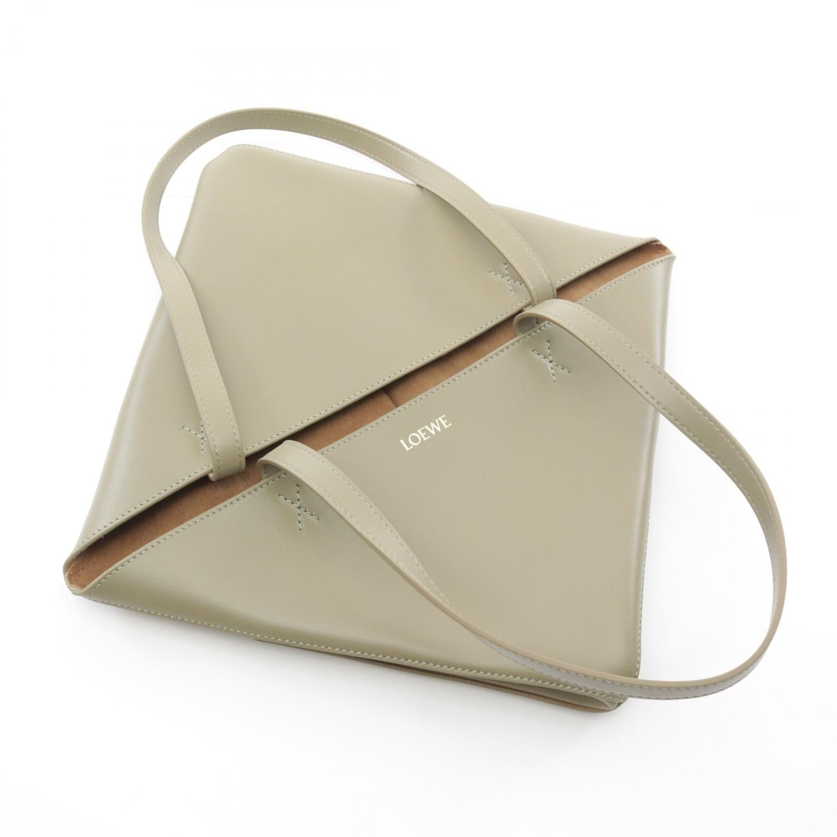 Loewe Loewe Puzzle Tote Medium Handbag Bag Leather Beige Size ONE SIZE - 5 Thumbnail