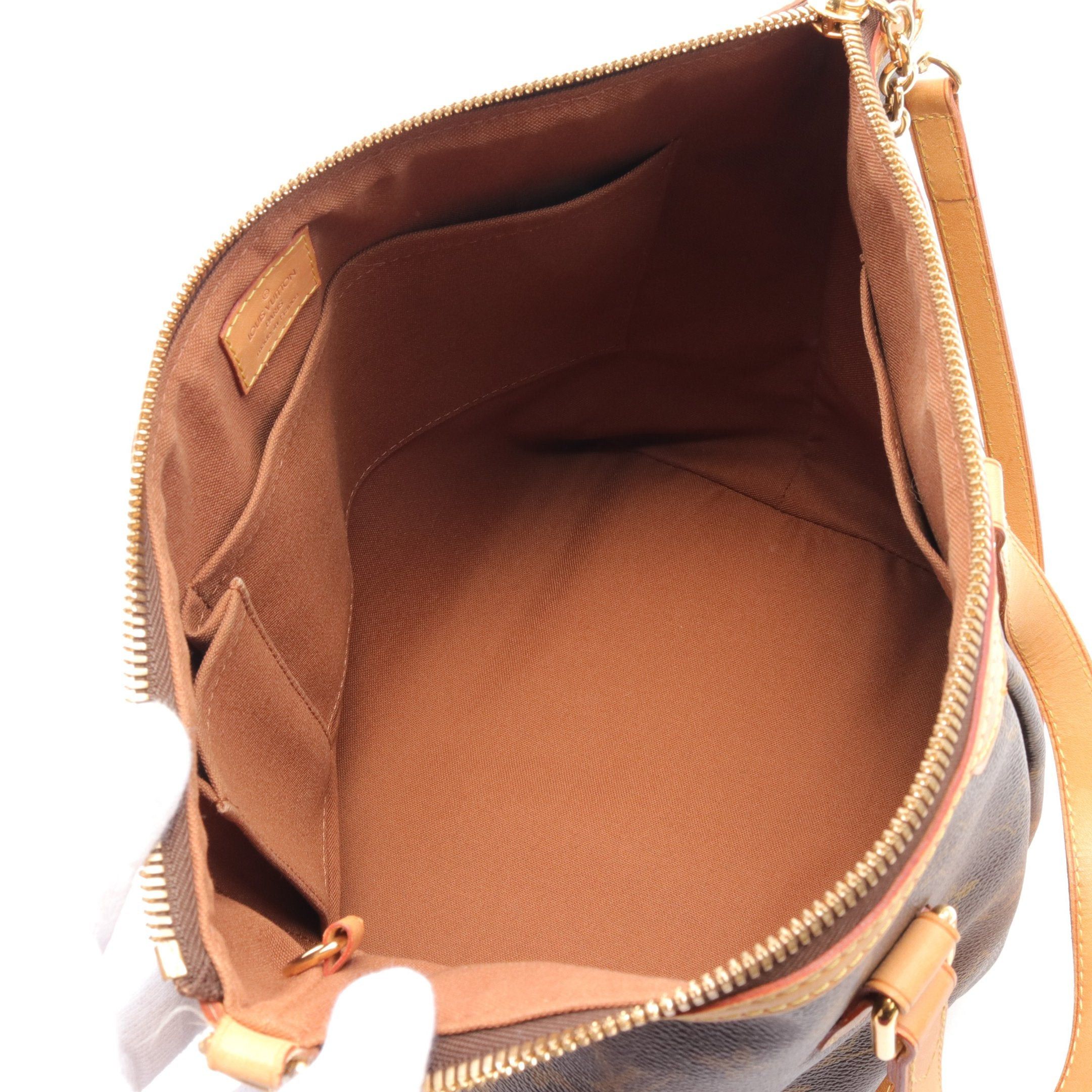Louis Vuitton Louis Vuitton Palermo Pm Monogram Handbag Leather Brown Size ONE SIZE - 3 Thumbnail