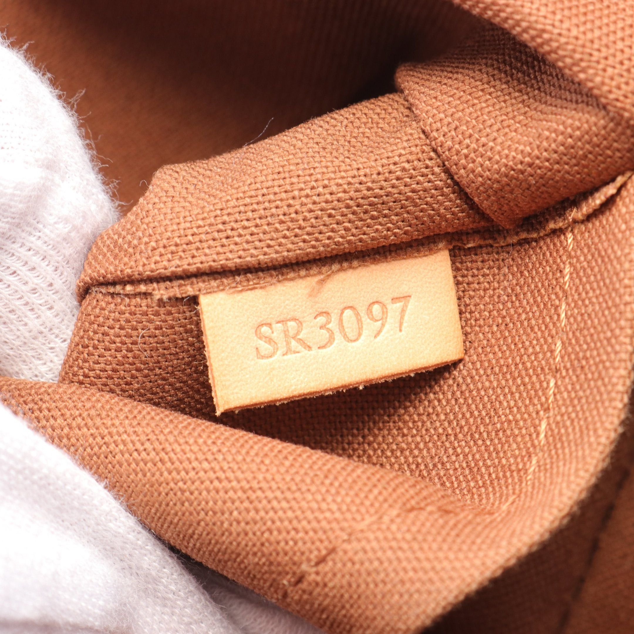 Louis Vuitton Louis Vuitton Palermo Pm Monogram Handbag Leather Brown Size ONE SIZE - 5 Thumbnail