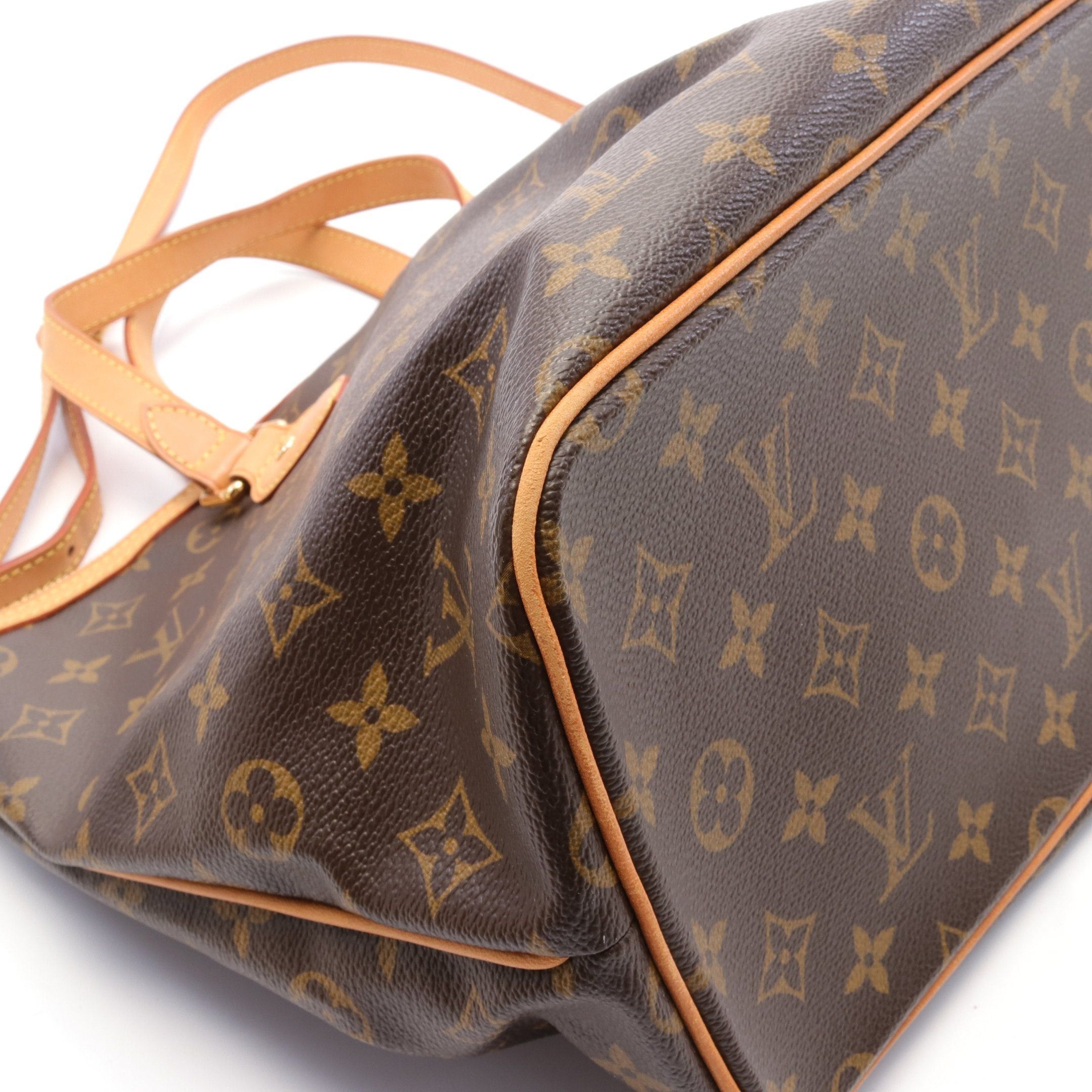 Louis Vuitton Louis Vuitton Palermo Pm Monogram Handbag Leather Brown Size ONE SIZE - 9 Thumbnail