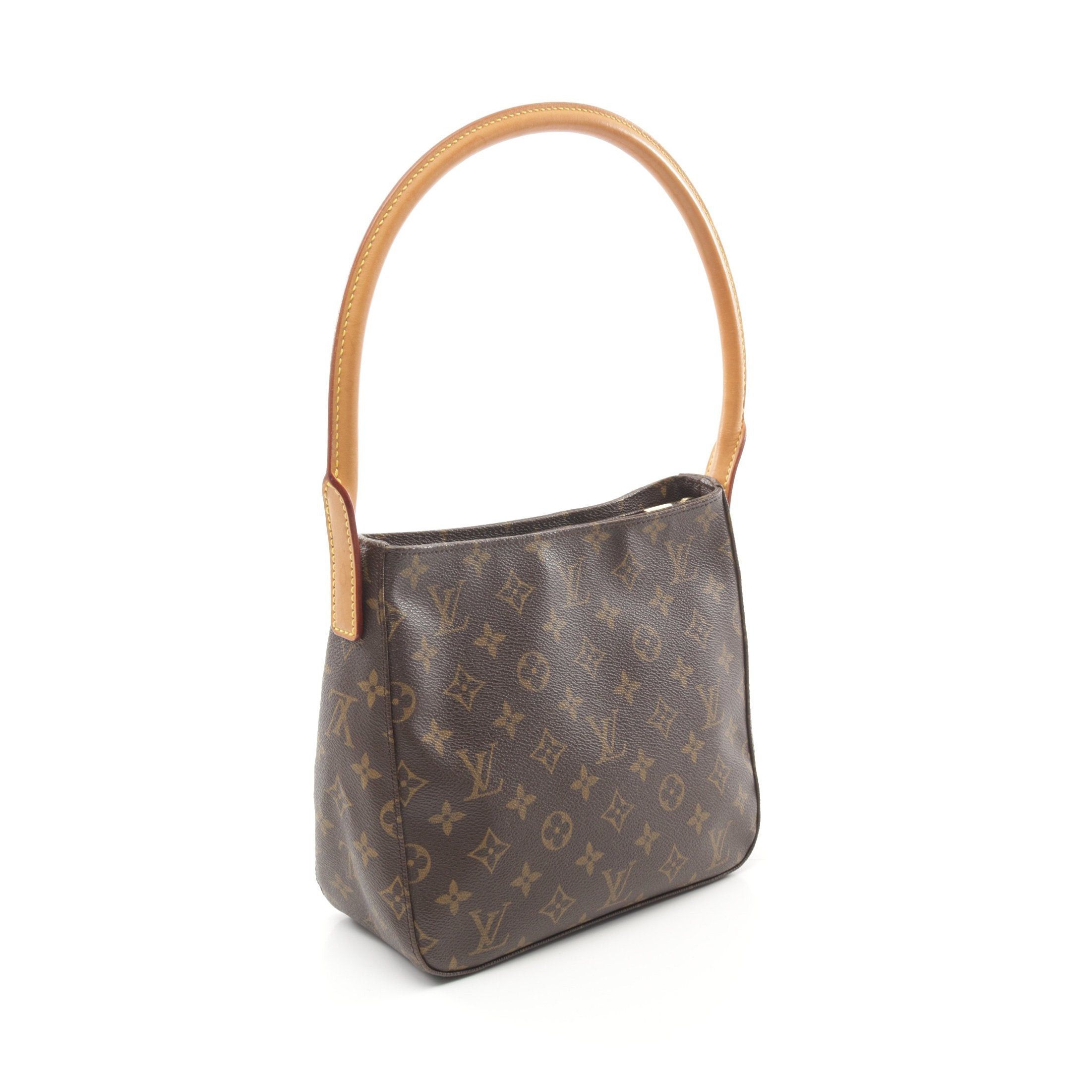 Louis Vuitton Louis Vuitton Looping Mm Monogram Shoulder Bag Leather Brown Size ONE SIZE - 2 Thumbnail