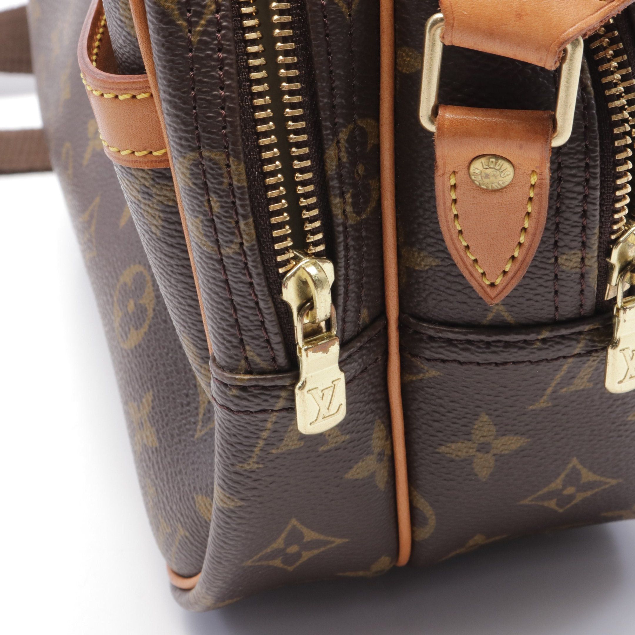 Louis Vuitton Louis Vuitton Reporter Pm Monogram Shoulder Bag Leather Brown Size ONE SIZE - 10 Thumbnail