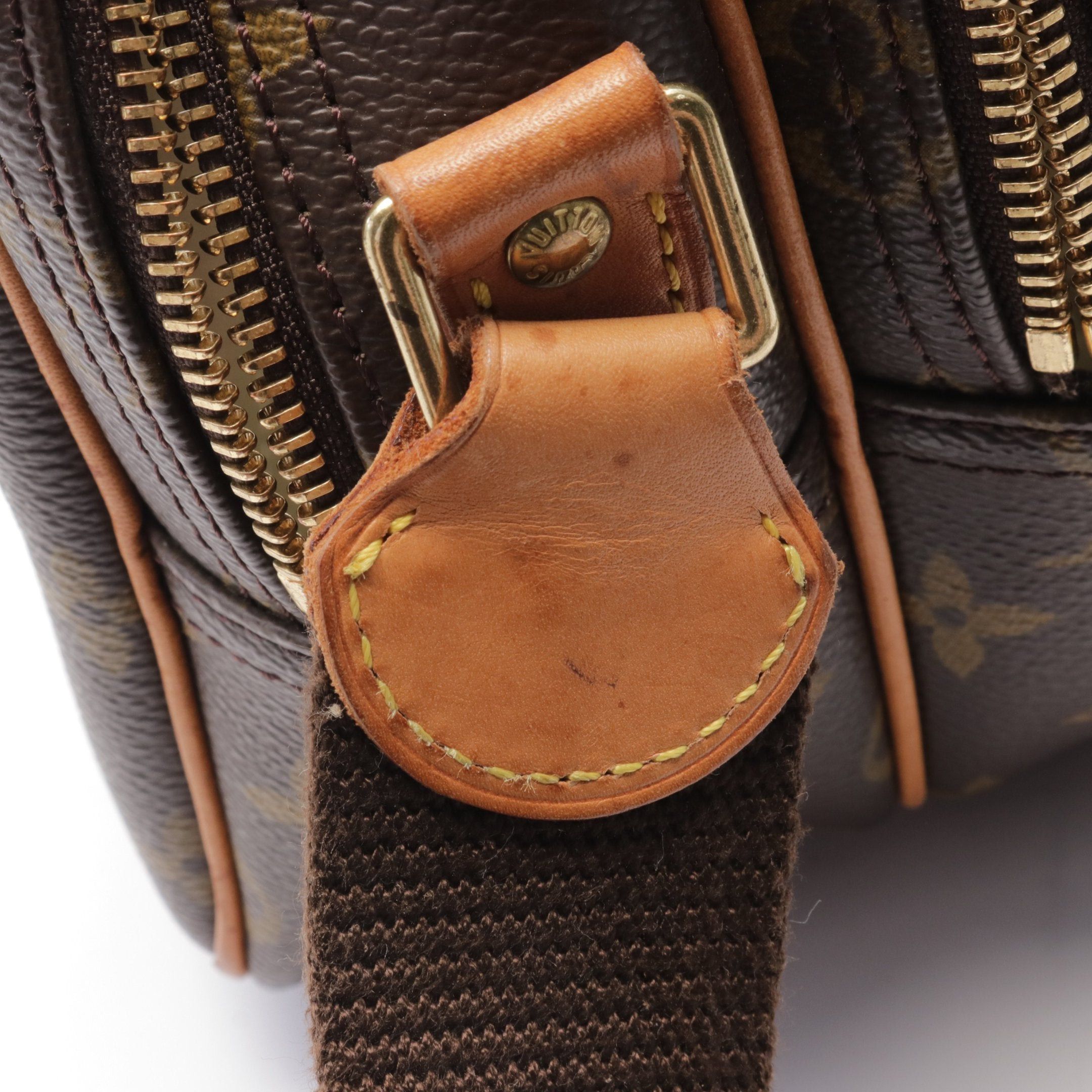 Louis Vuitton Louis Vuitton Reporter Pm Monogram Shoulder Bag Leather Brown Size ONE SIZE - 6 Thumbnail