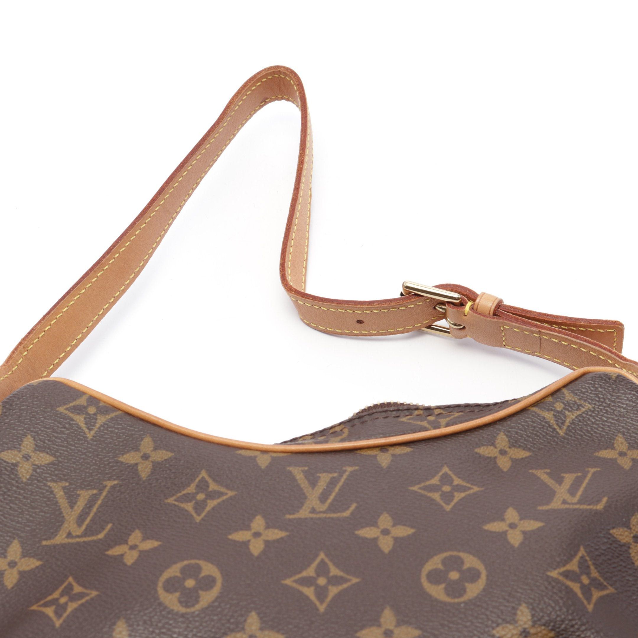 Louis Vuitton Louis Vuitton Pochette Croissant Monogram Shoulder Bag Leather Brown Size ONE SIZE - 10 Thumbnail
