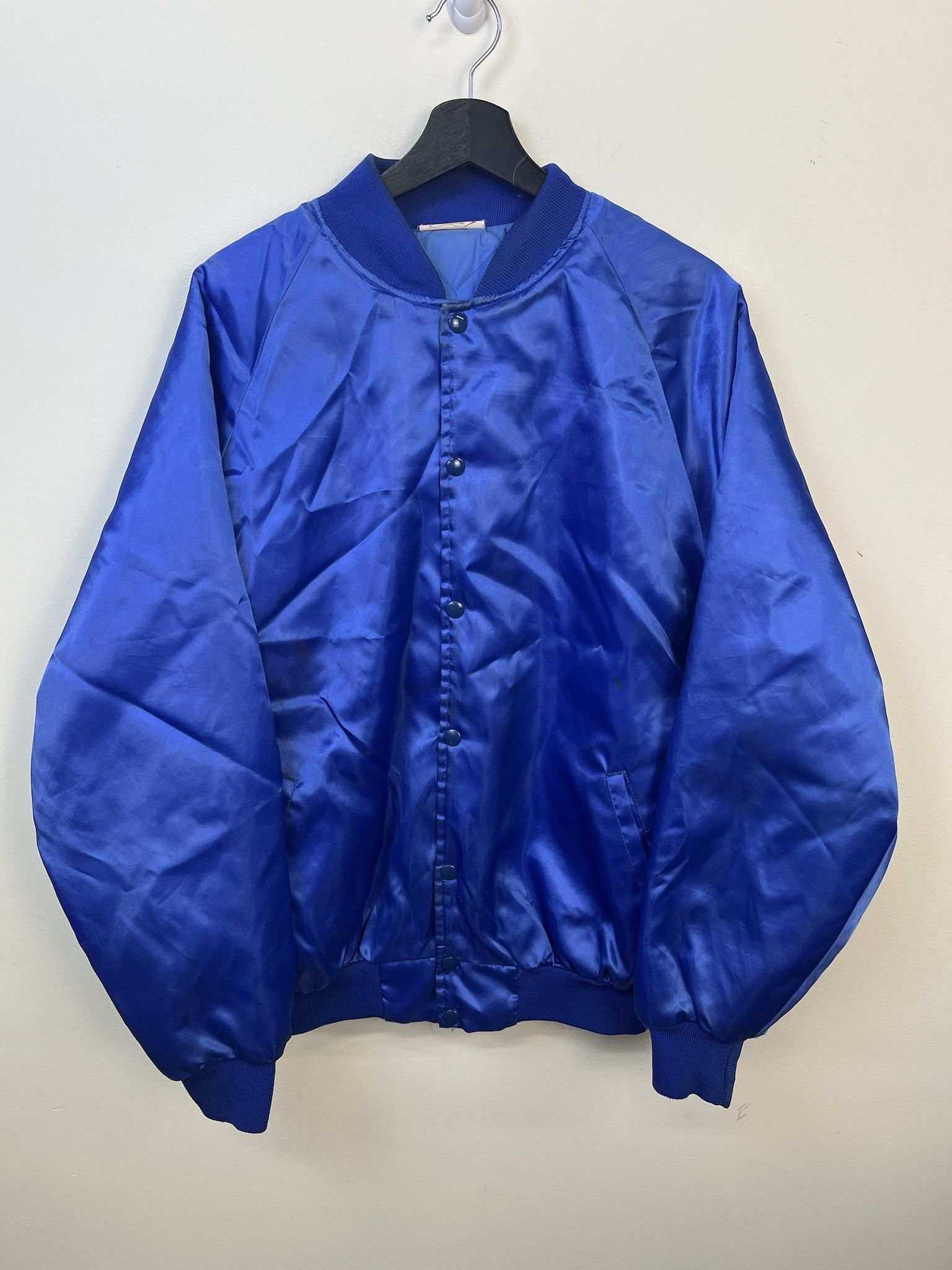 Vintage Vintage Satin Puffer Snap Jacket Hunter's Point Minnesota Jacket Size XL Size US XL / EU 56 / 4 - 2 Thumbnail