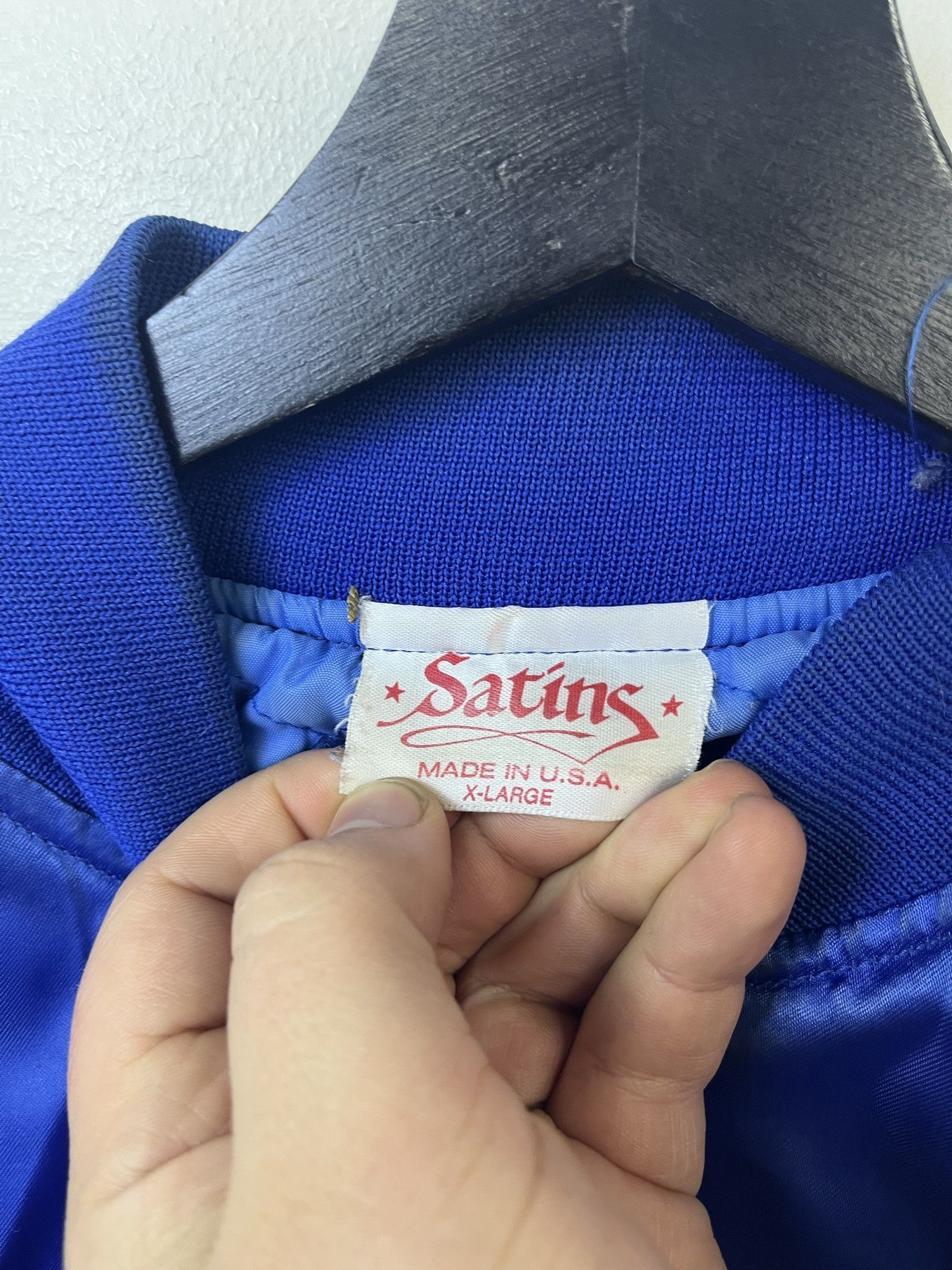 Vintage Vintage Satin Puffer Snap Jacket Hunter's Point Minnesota Jacket Size XL Size US XL / EU 56 / 4 - 3 Thumbnail