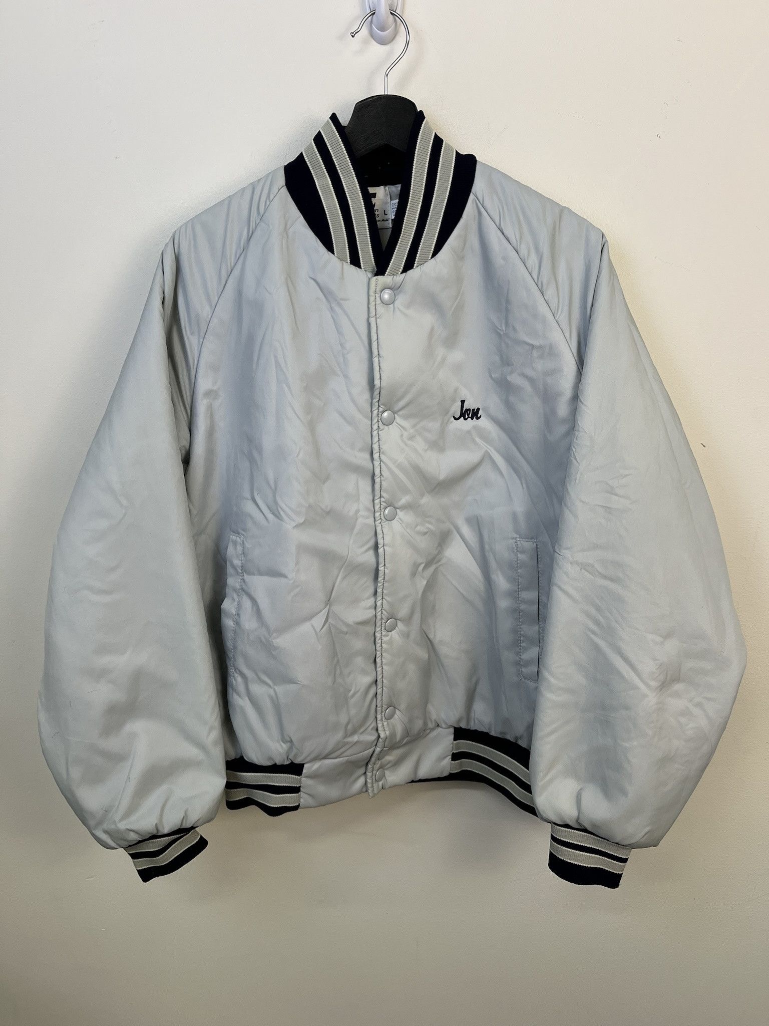 Vintage Vintage Jacket 1990s Island City Aero Club Flyers Jacket Size L Size US L / EU 52-54 / 3 - 2 Thumbnail