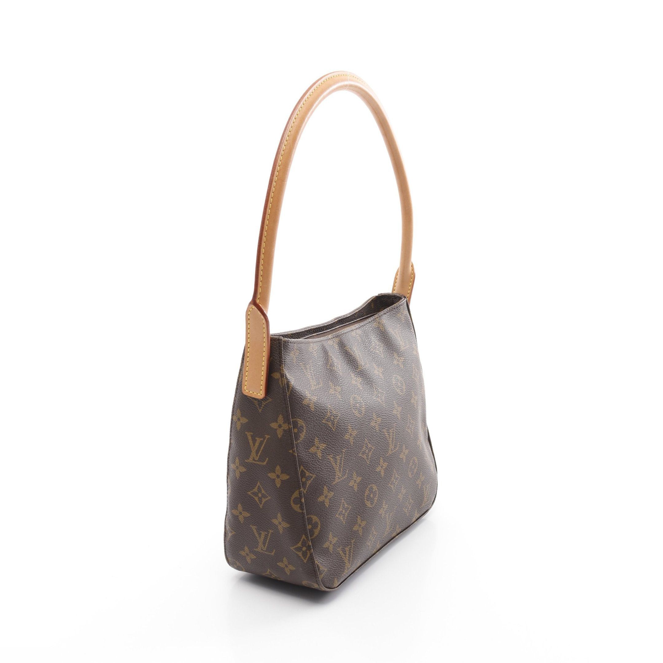 Louis Vuitton Louis Vuitton Looping Mm Monogram Shoulder Bag Leather Brown Size ONE SIZE - 2 Thumbnail