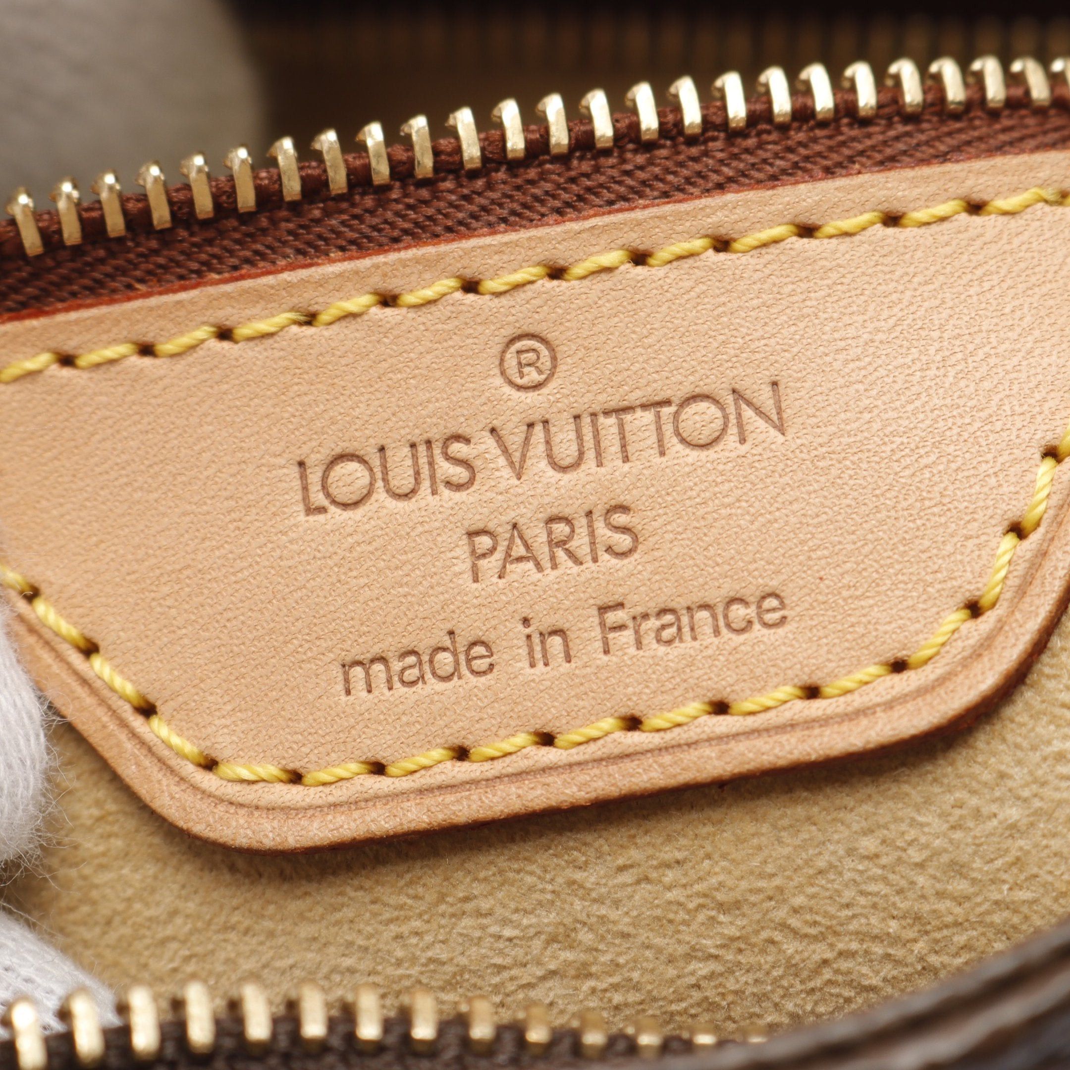 Louis Vuitton Louis Vuitton Looping Mm Monogram Shoulder Bag Leather Brown Size ONE SIZE - 4 Thumbnail