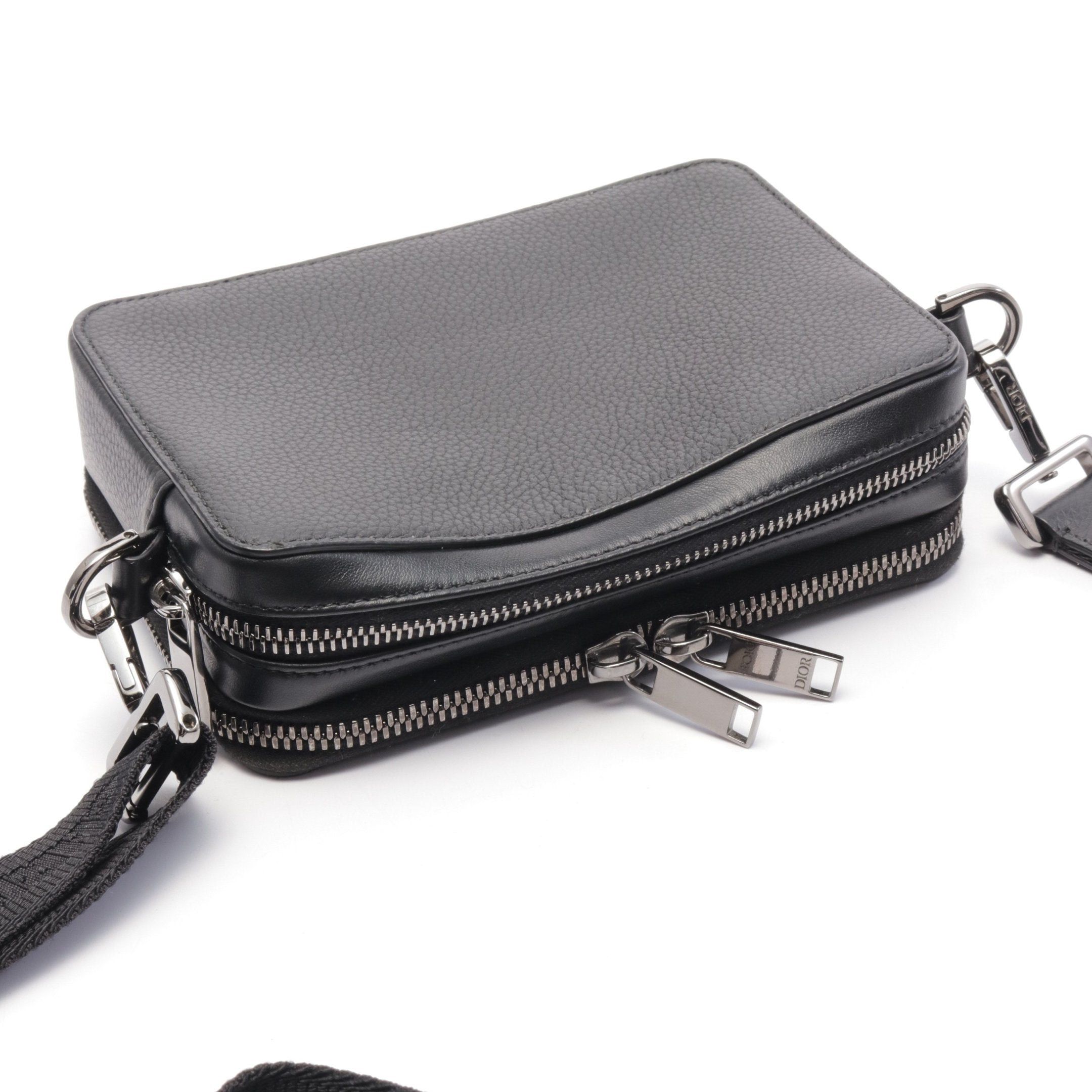 Dior Dior Cd Logo Shoulder Bag Leather Black Size ONE SIZE - 6 Thumbnail